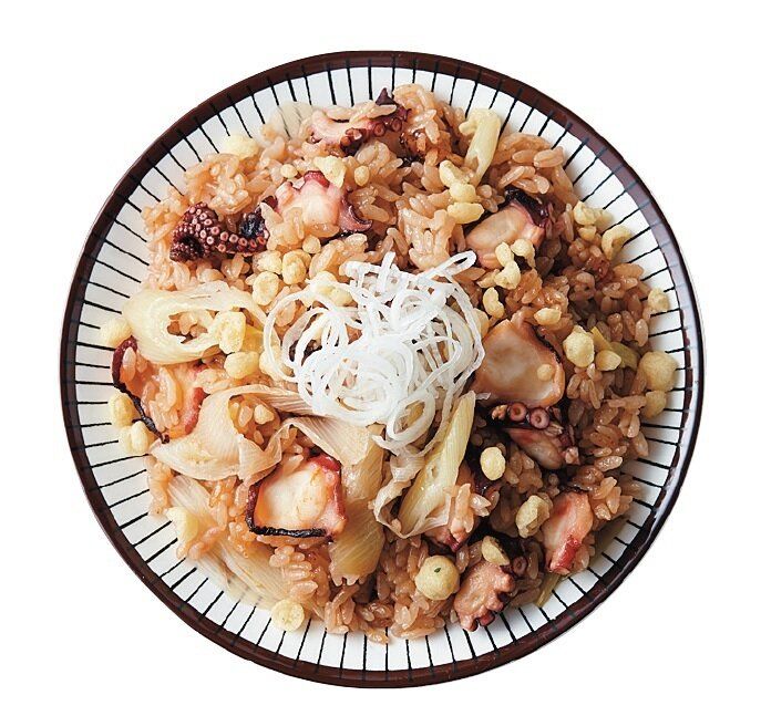 素材2つで大満足！ソースたこめし