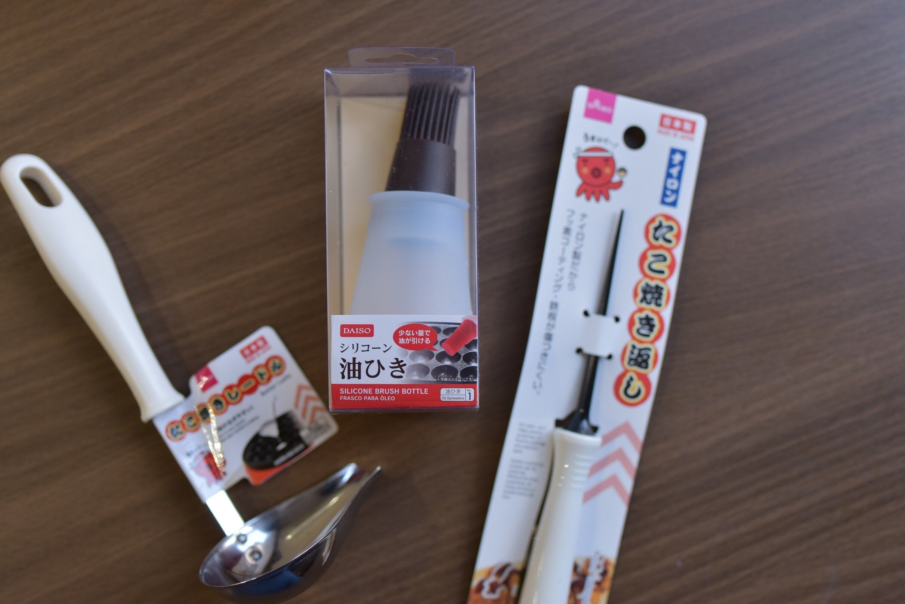 あると便利！ダイソーのタコパ3兄弟