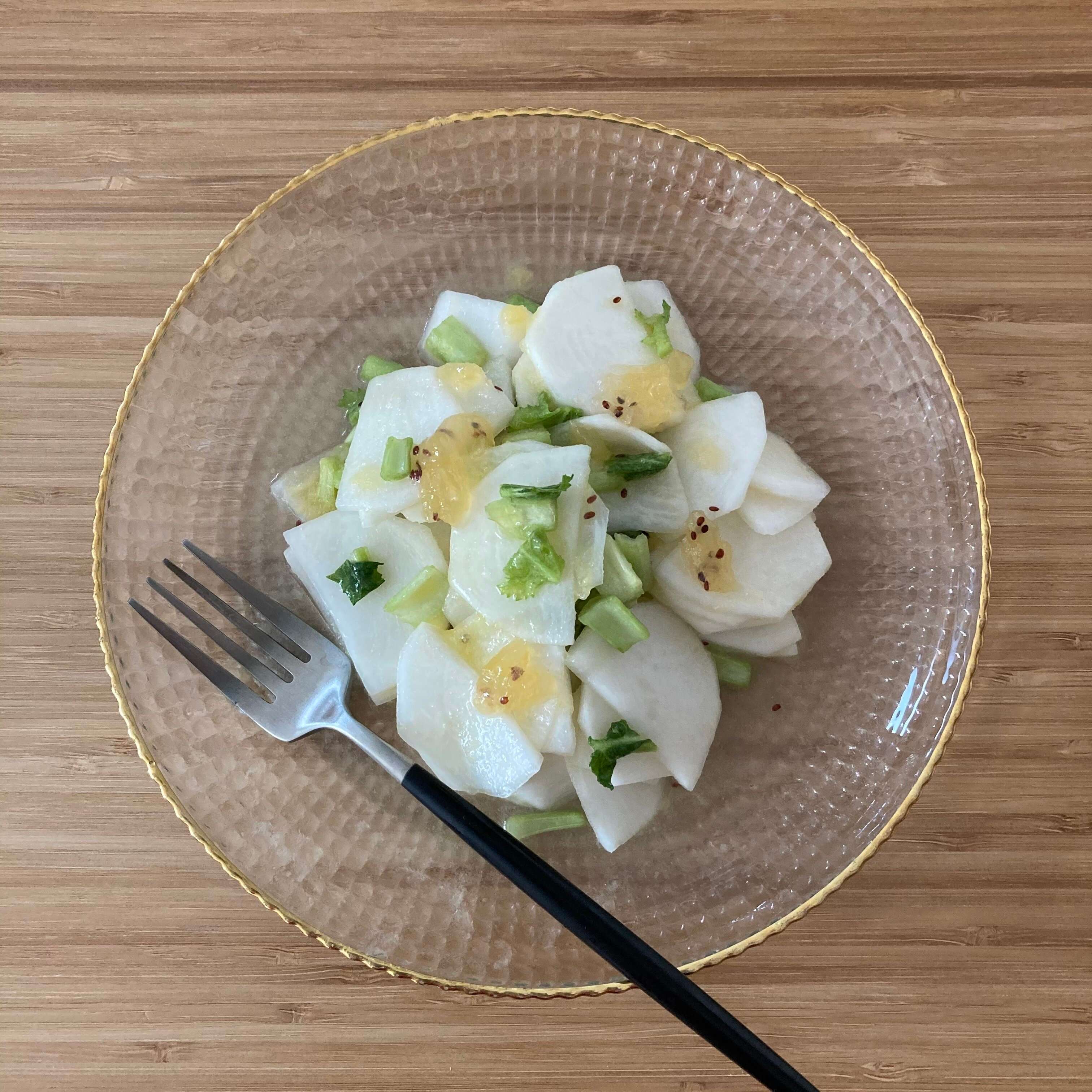 【ゴールドキウイ×かぶ】の組み合わせが美味しい！さっぱりフルーツマリネレシピ