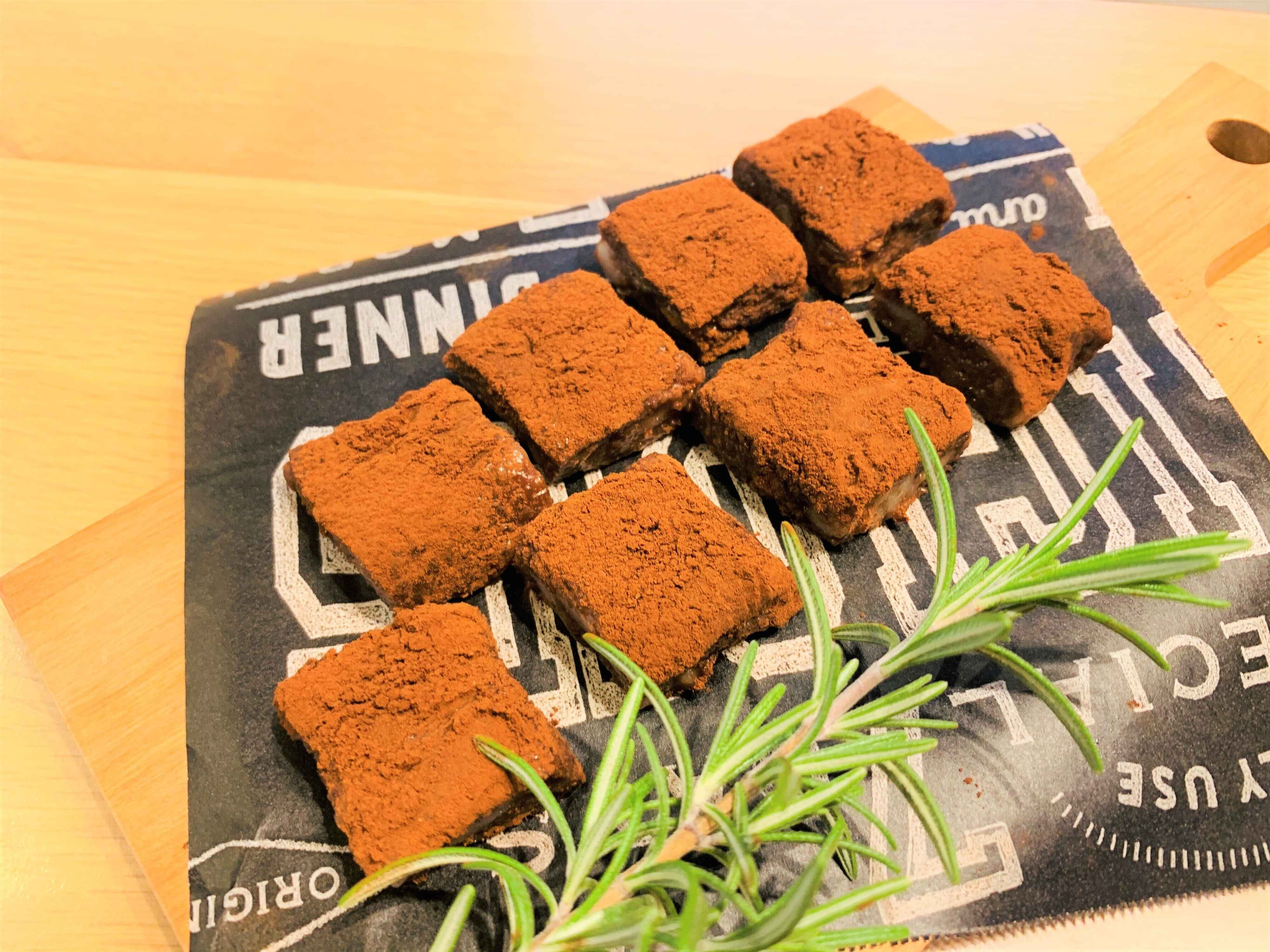 余ったお餅で超簡単！クセになる味わいの「生チョコ風モチモチチョコ」レシピ