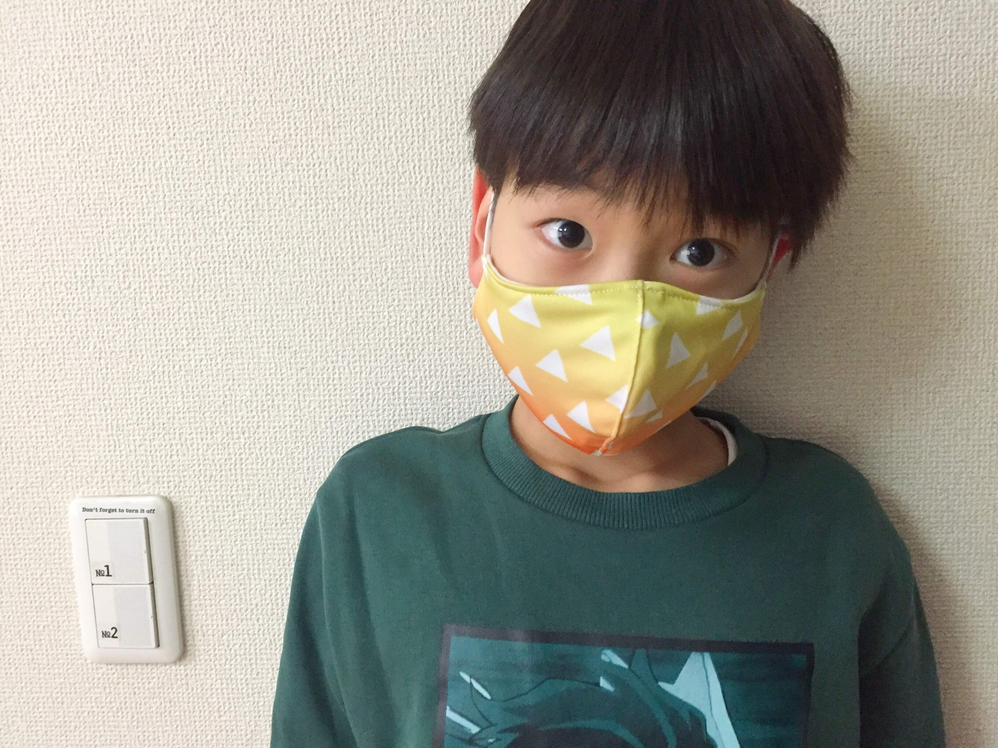 今、小学生に大ブーム！あの和柄マスクをDAISOで発見！