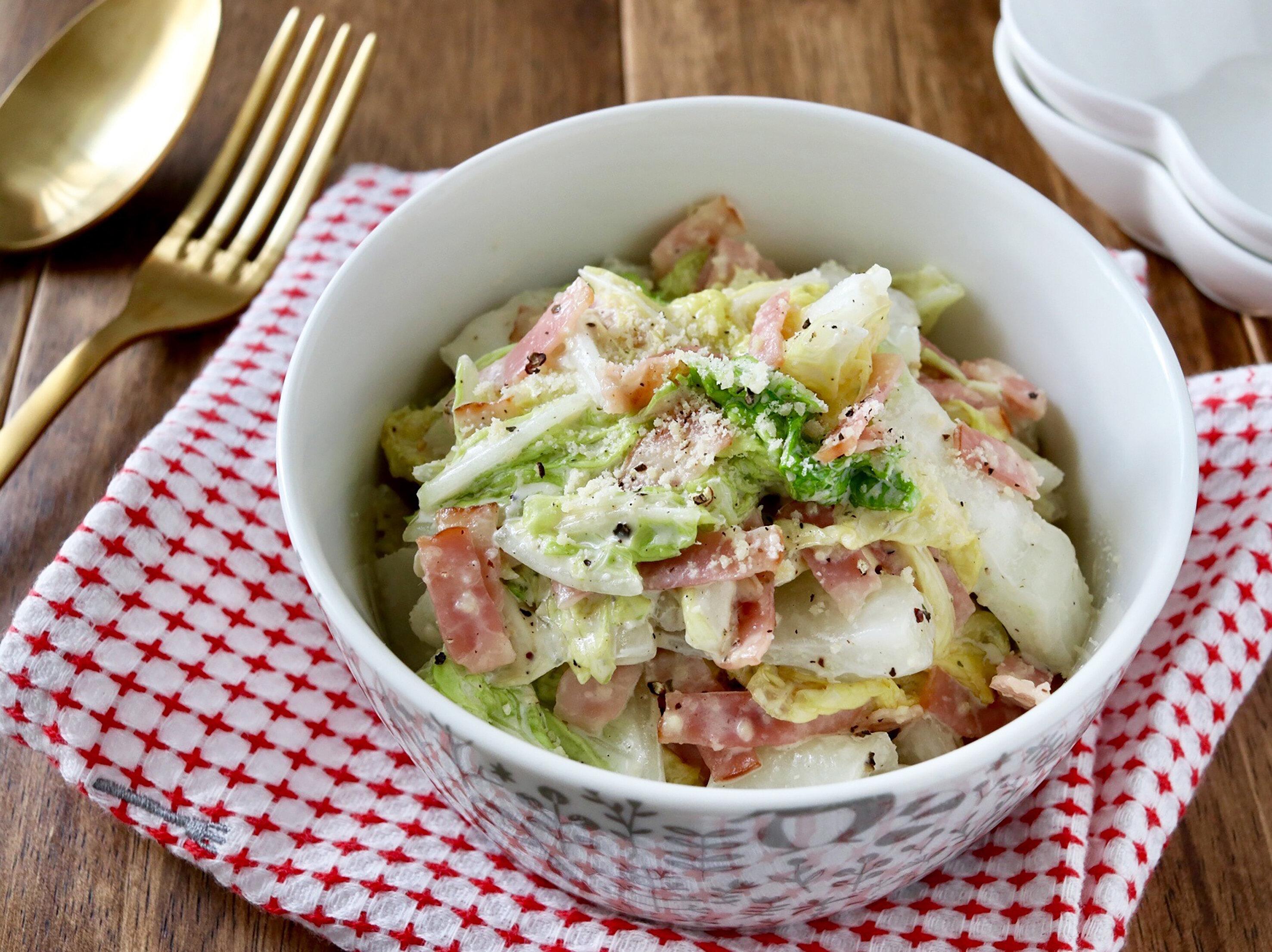 白菜丸ごと1個消費！ぱぱっと作れる白菜サラダ3選