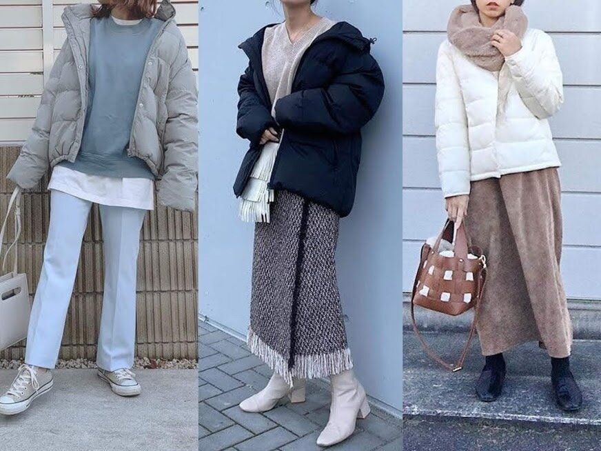 ダウンコートなのにこの価格!?セール中にゲットするべきプチプラ【GUダウン】コーデ5選