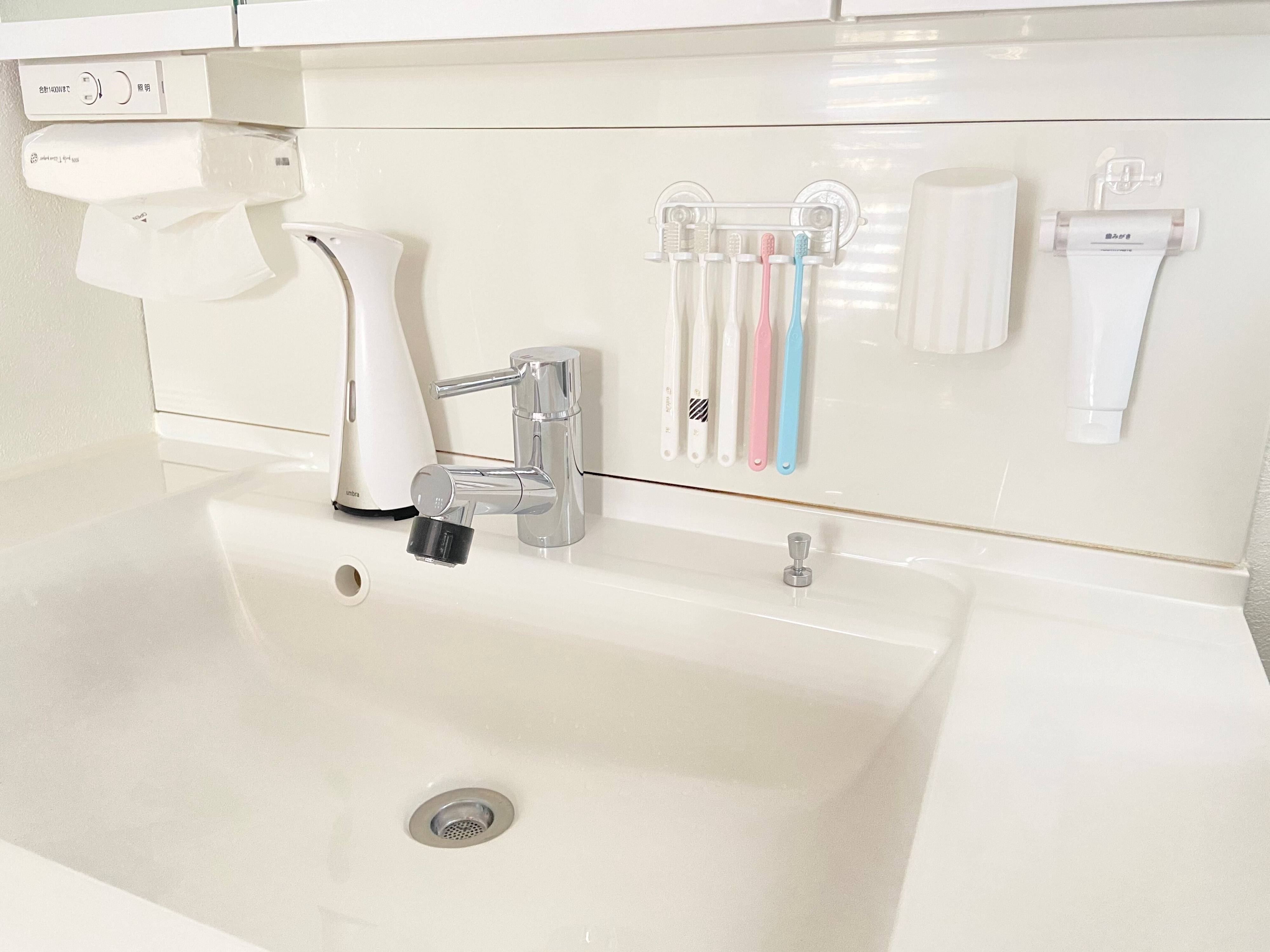 かかる時間はたった30秒で毎日が気持ちいい！洗面所の綺麗キープ術