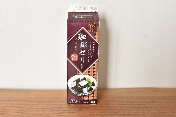 【業務スーパーのおすすめ】飲むゼリーにするのもおすすめ！「珈琲ゼリー」