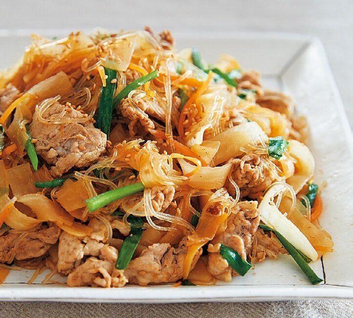 のどごしのいい春雨と一緒に♪ちゅるちゅる大根チャプチェ