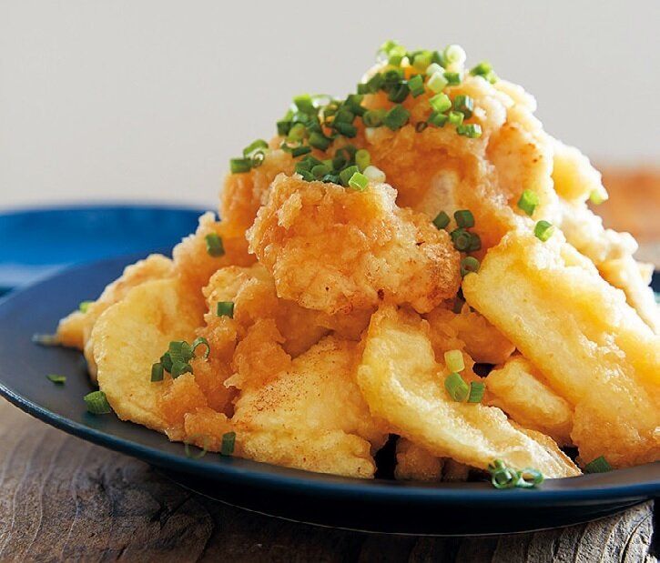 天ぷらとおろし、大根のダブル使い♪鶏と大根天ぷらのおろしだれ