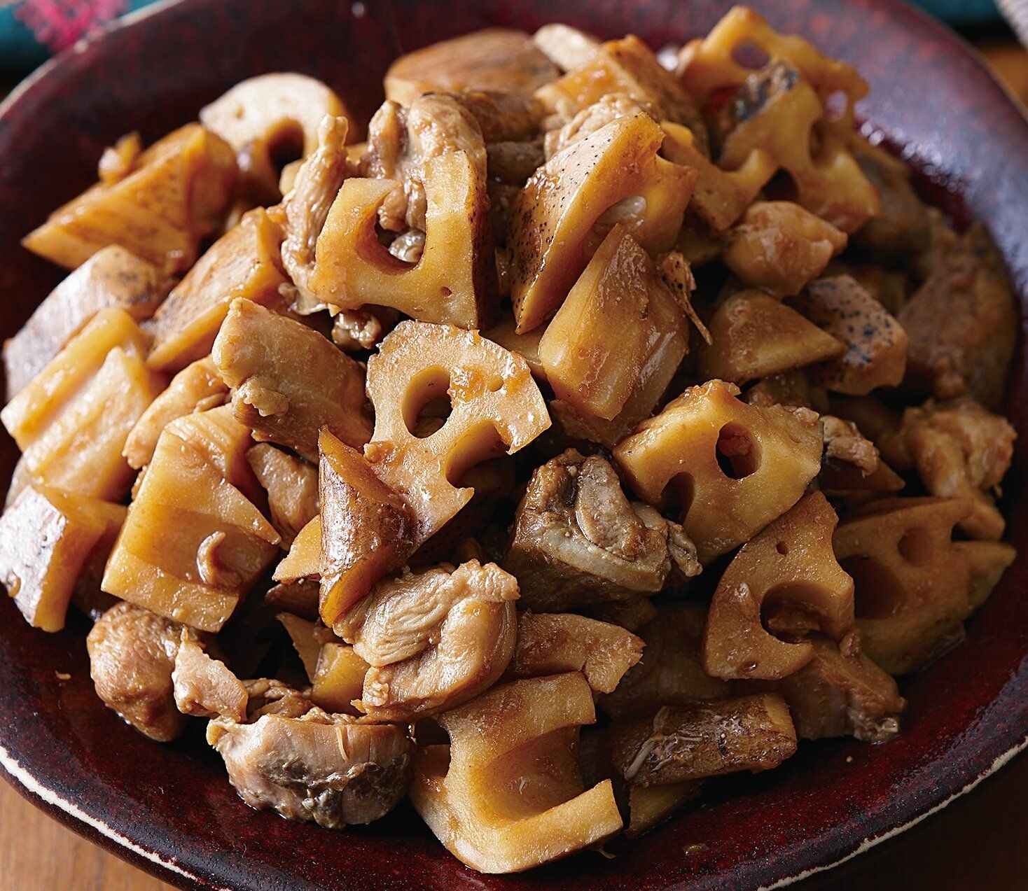 根菜は小さく切れば火の通りが早く時短に♪中国風いり鶏