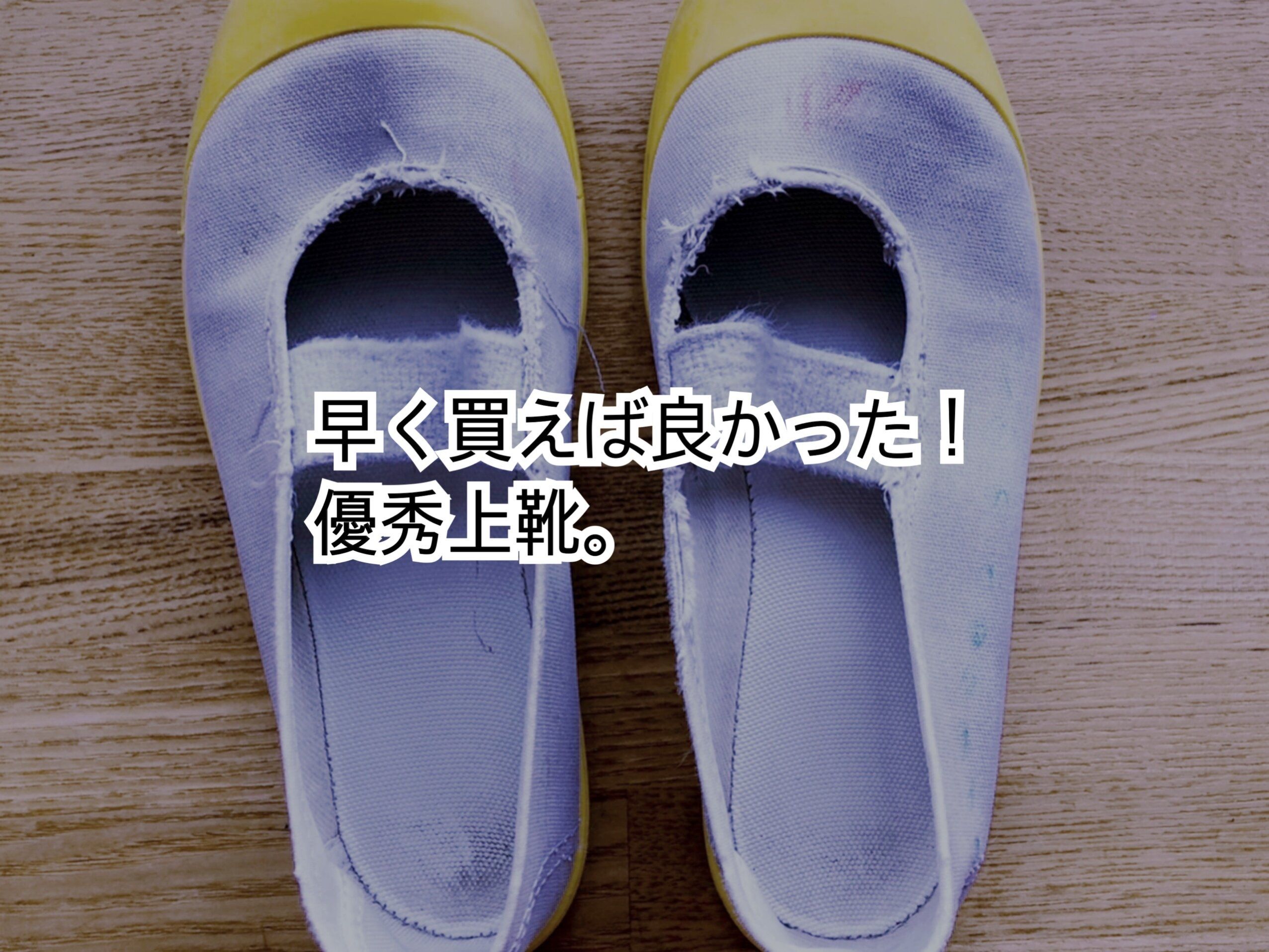 擦っても擦っても汚れの落ちない上靴から解放！もっと早く買えば良かった！な優秀上靴