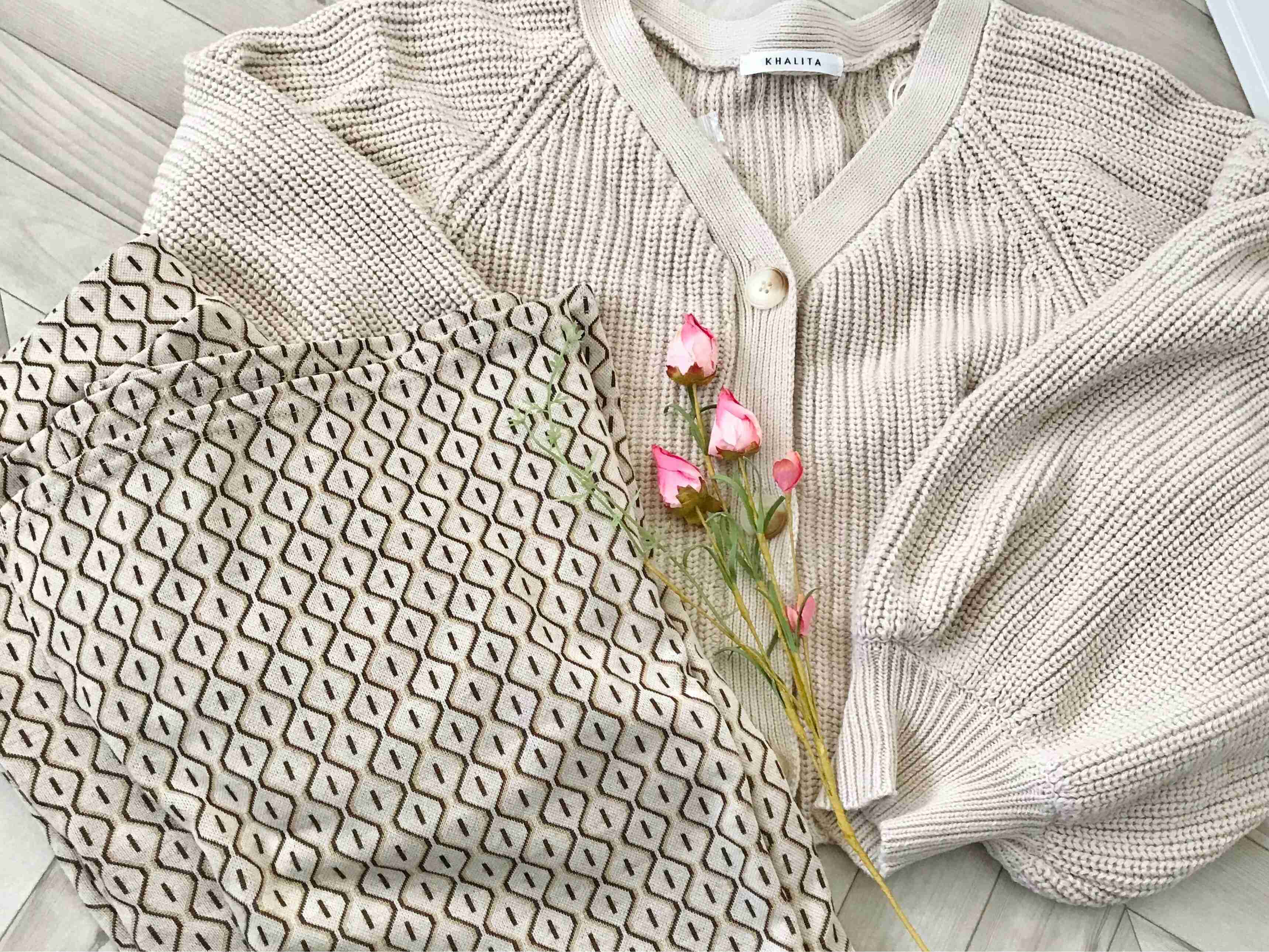 【しまむら】たぽたぽっとした袖がすごく可愛い！春コーデにぴったりなカーディガンを発見