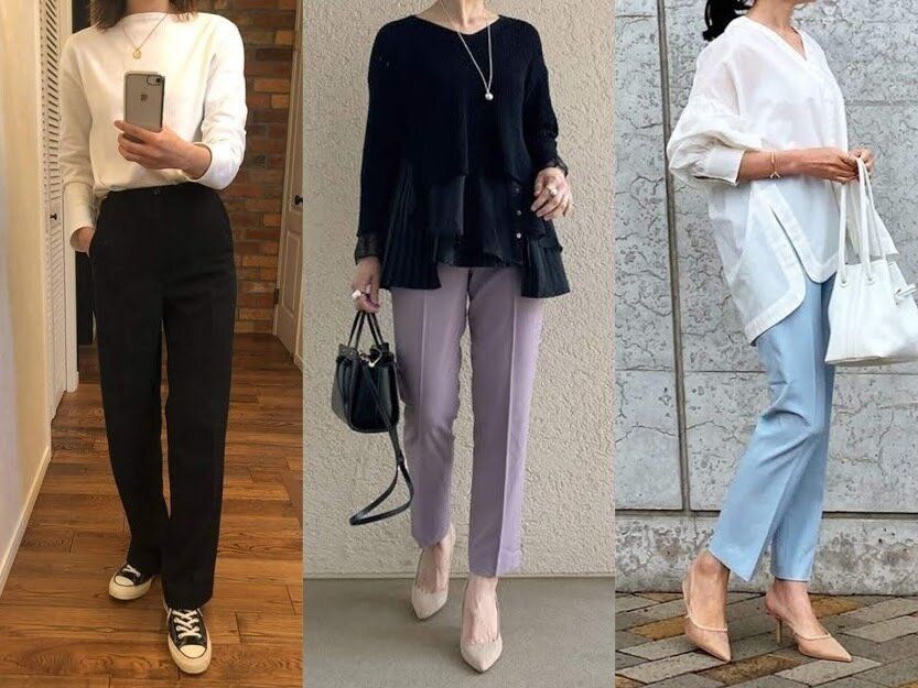 【ユニクロ】お仕事にも学校行事にも！ママが本当に使える「きれいめパンツ」コーデ6選