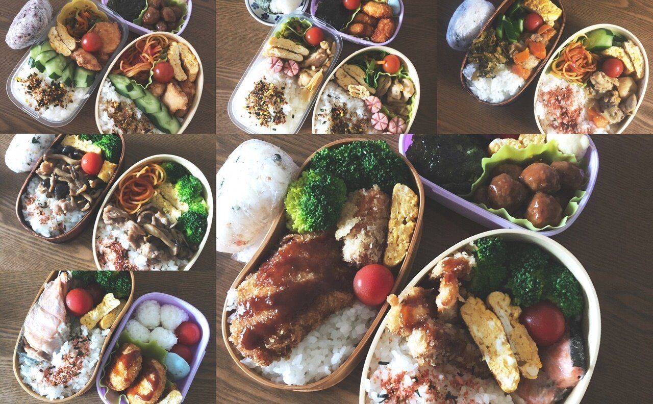 元家政婦が作る家族3人分のお弁当平日5日分全部見せます！