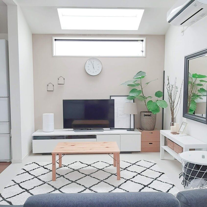 ６畳リビング収納なし！でもすっきり暮らせる仕組み