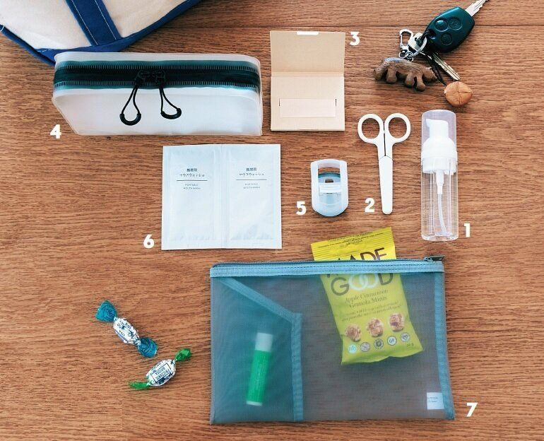 バッグの中にあると便利！無印良品の７アイテム