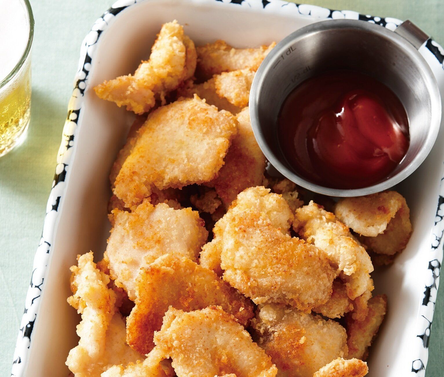 ころもはカリッ、中はしっとりで繰り返し作りたい♪鶏胸肉のナゲット風