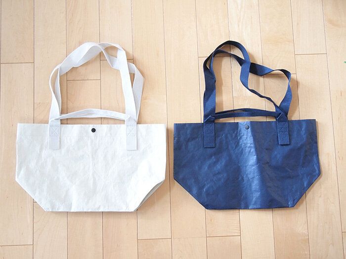 無印良品の「ポリエチレンシート・ミニトートバッグ」で雨にも負けず！