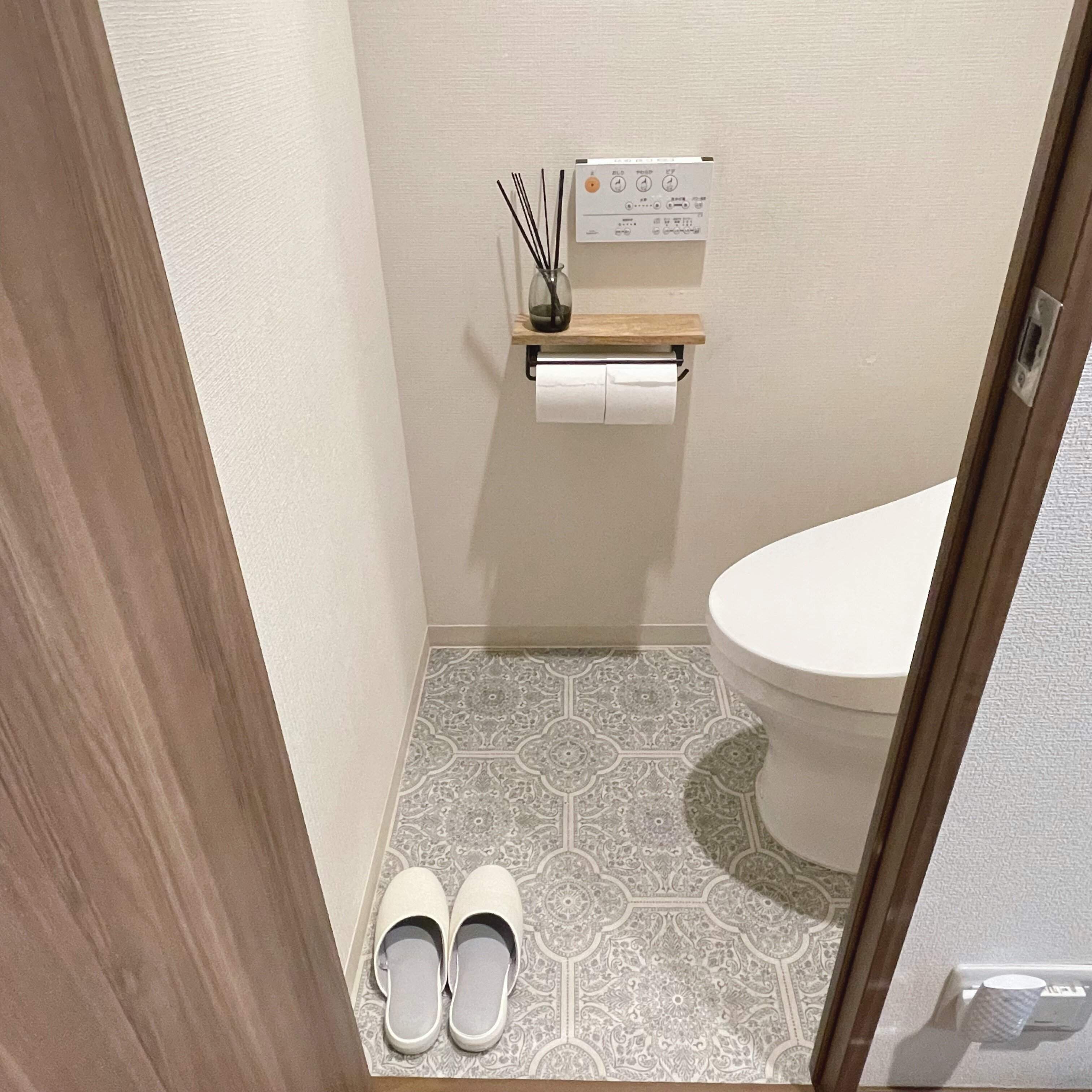 【保存版】初心者でもできるトイレのクッションフロアの貼り方