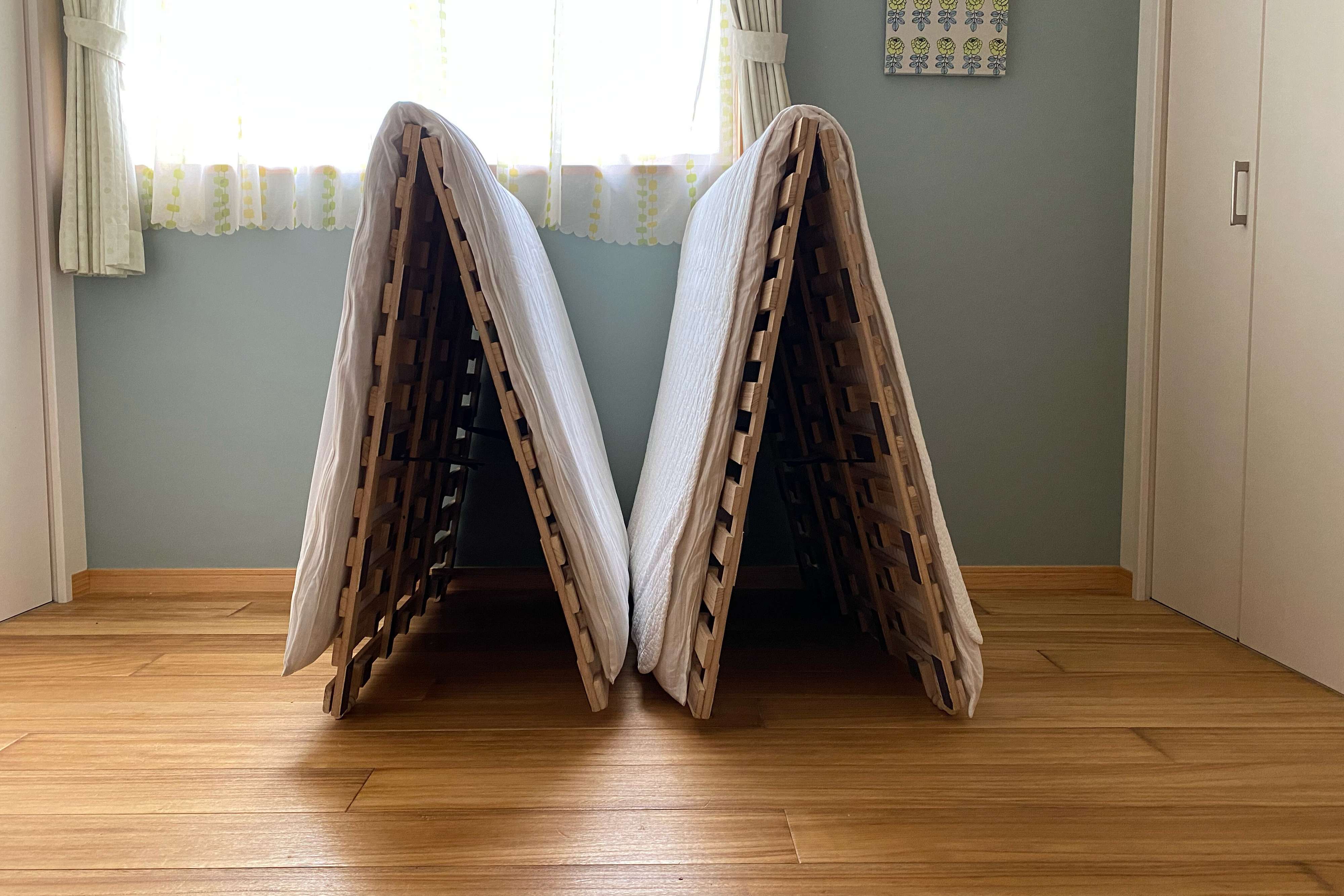 【ニトリ】押入れがない！フローリングに布団派の収納方法とは？