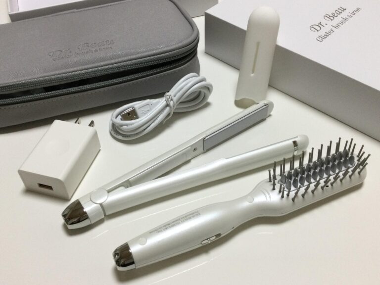 家電製品に求める2つのことを満たしたUSB式ヘアーアイロン