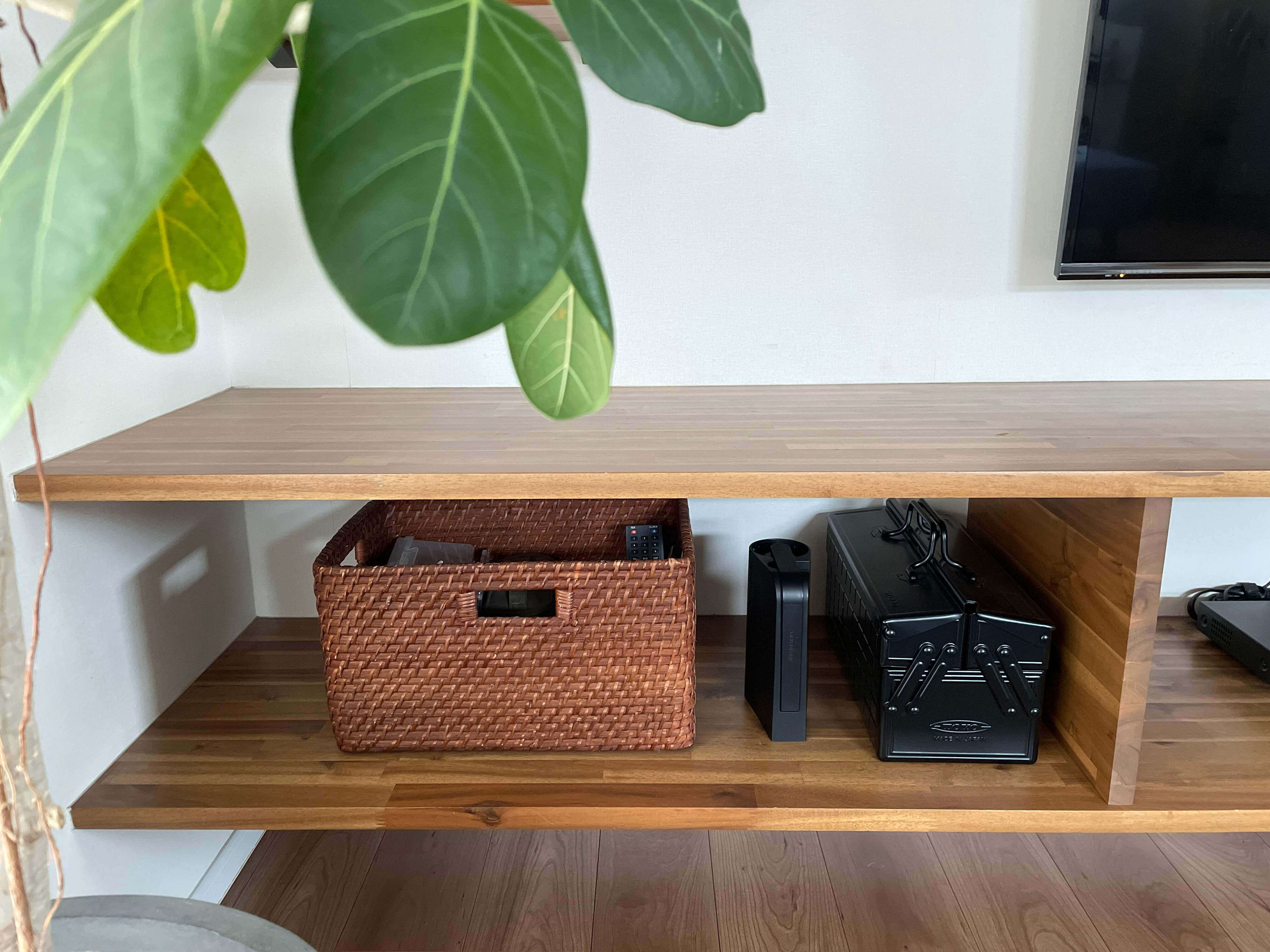 マットなブラックに思わず一目惚れ！買って良かったおしゃれすぎる工具箱