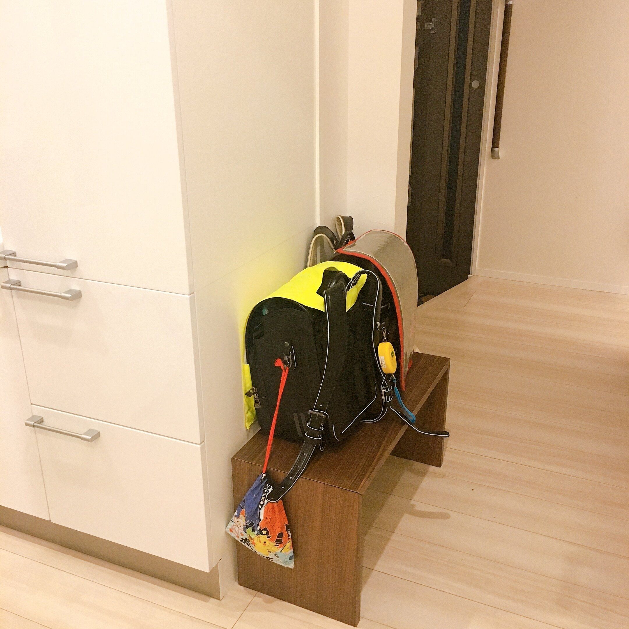 小1男子でも散らかさない！忘れ物しない！秘密のランドセル収納