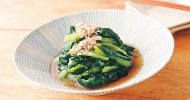 衝撃！だしを注ぐだけで完成！火を使わない「だし解凍おひたし」