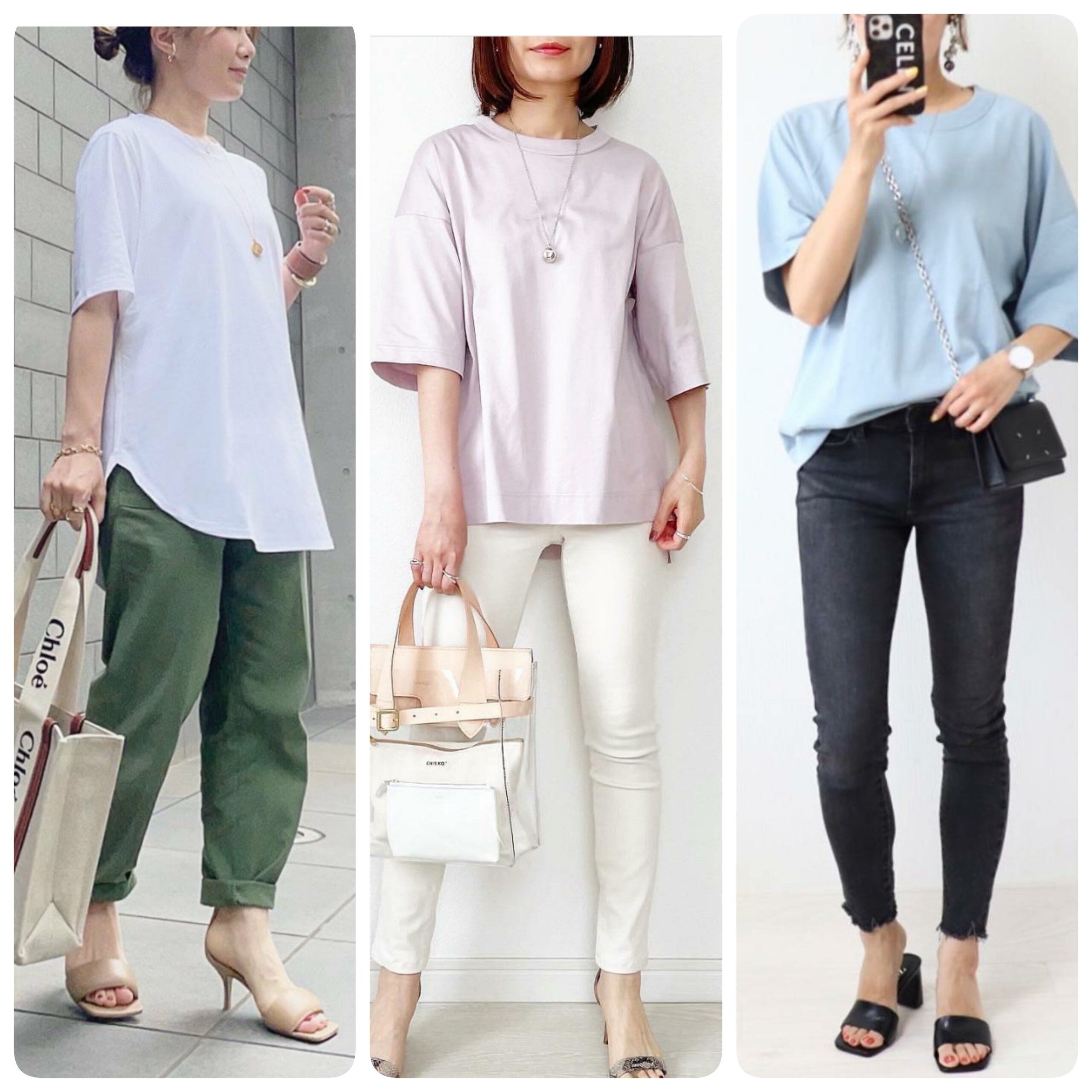 結局どれを着たらいいの？ユニクロの無地Tシャツを徹底検証