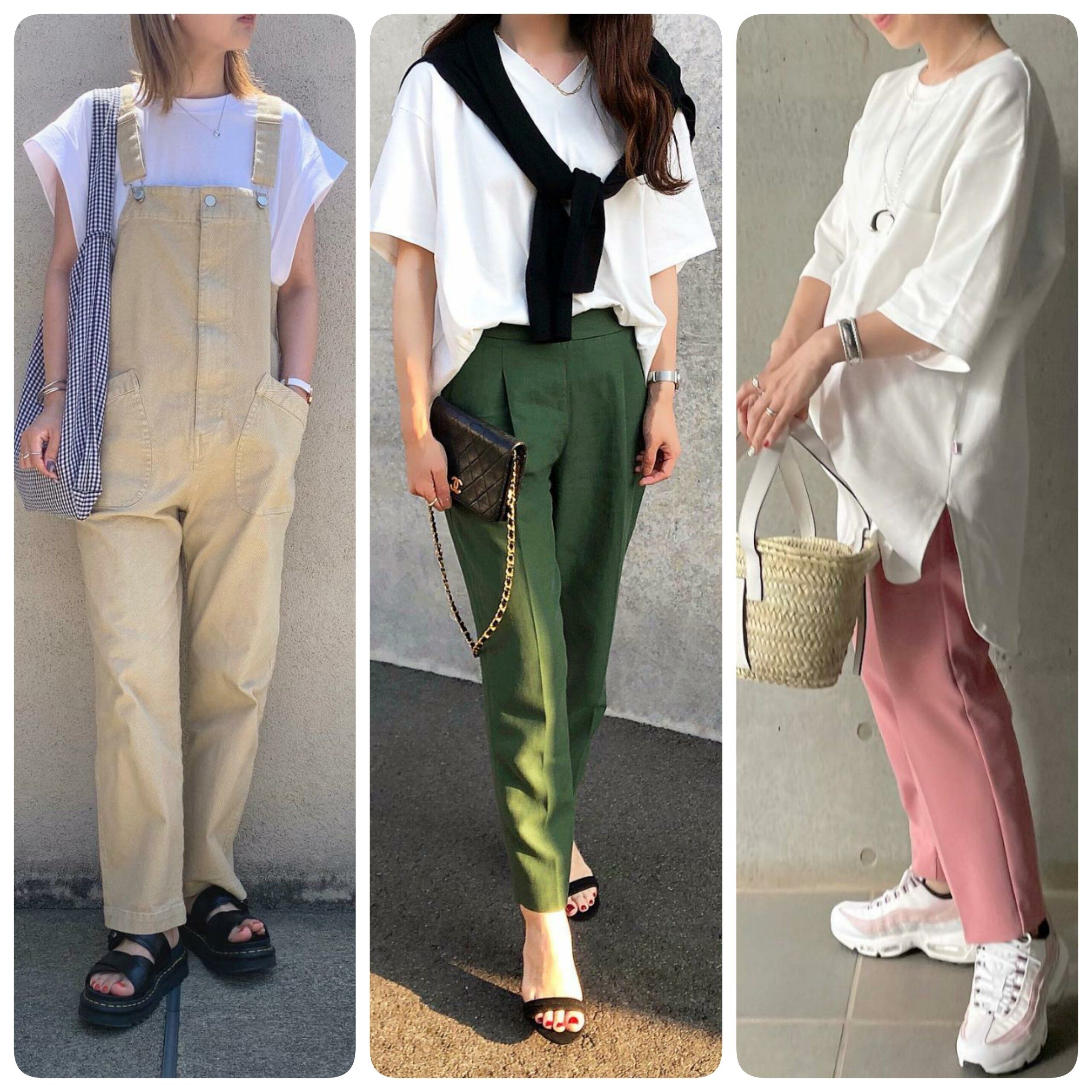 脱・無難！大人がしてみたい「白Tシャツ」コーデ5選