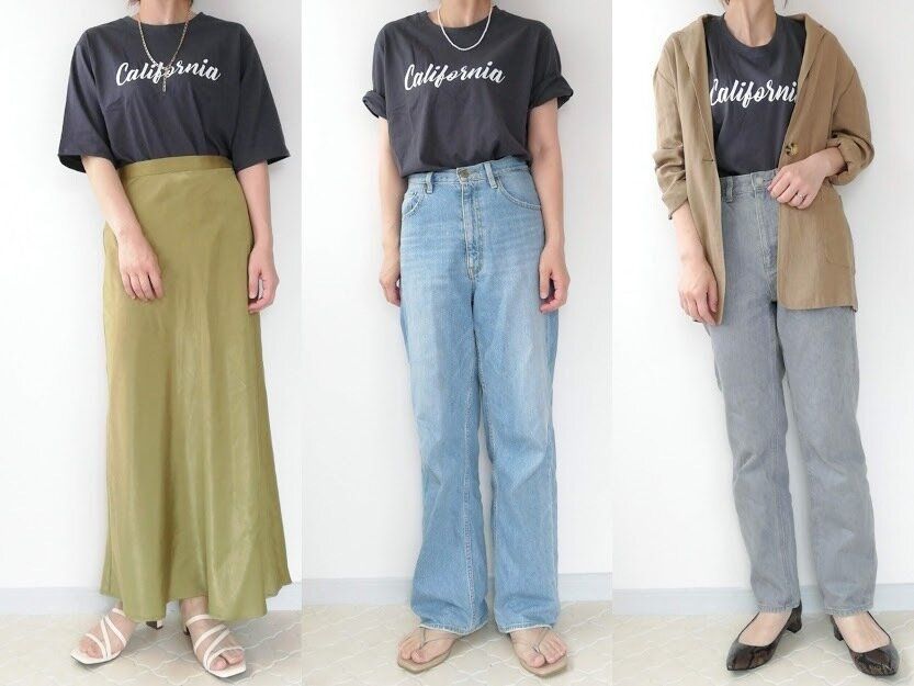 40代がイタくならない「ロゴT」コーデって？OK・NGコーデで解説！「ロゴトート」も合わせてご紹介