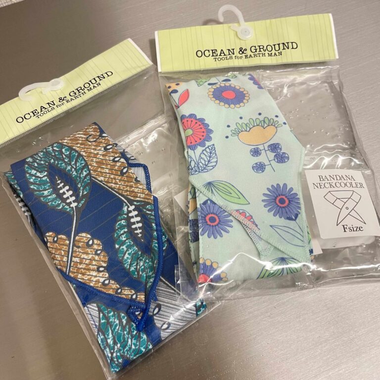 【子どもの熱中症対策】保冷剤入りネッククーラーでオシャレに暑さ対策！
