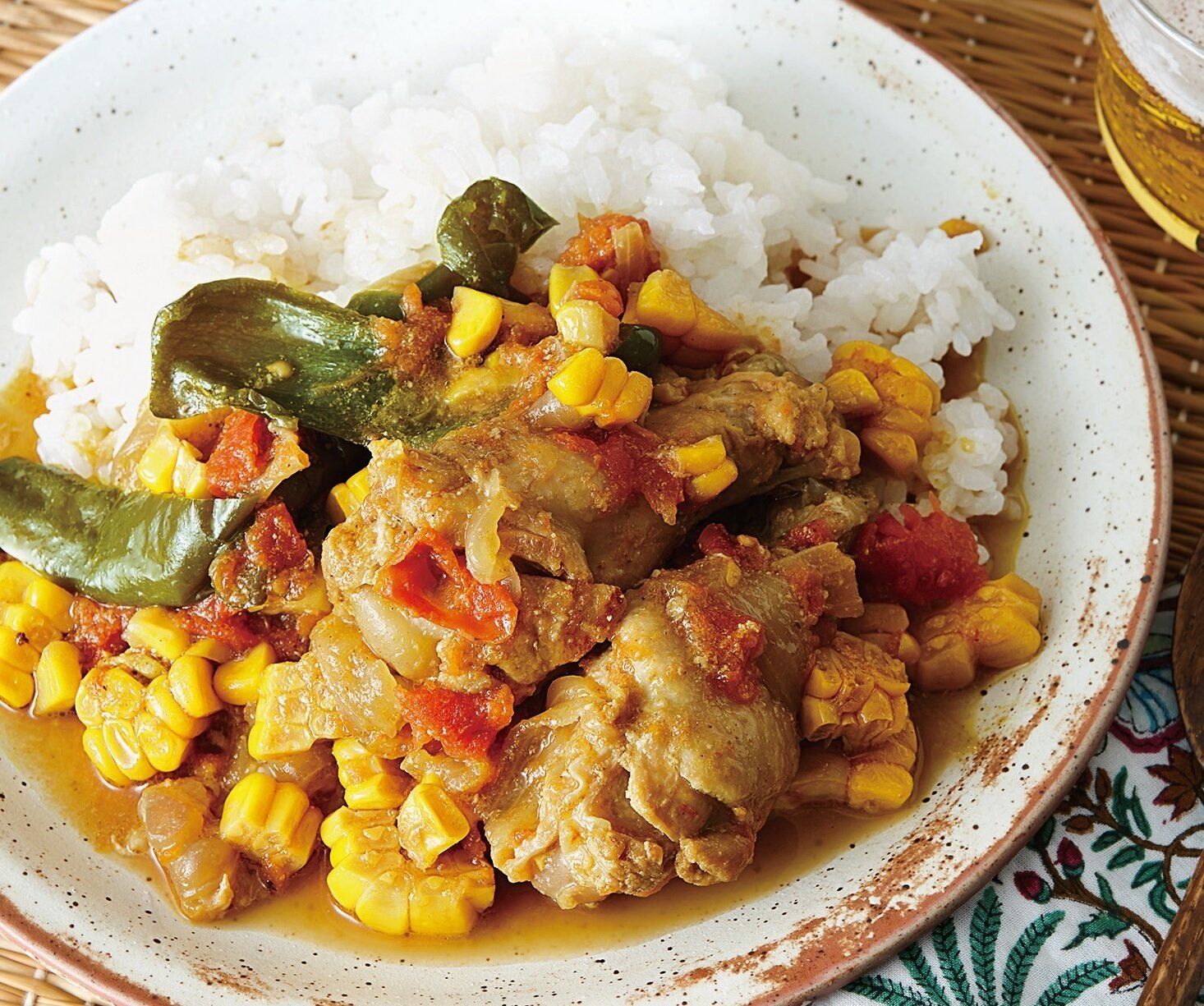 鶏と野菜のうまみMAX！夏野菜のチキンヨーグルトカレー