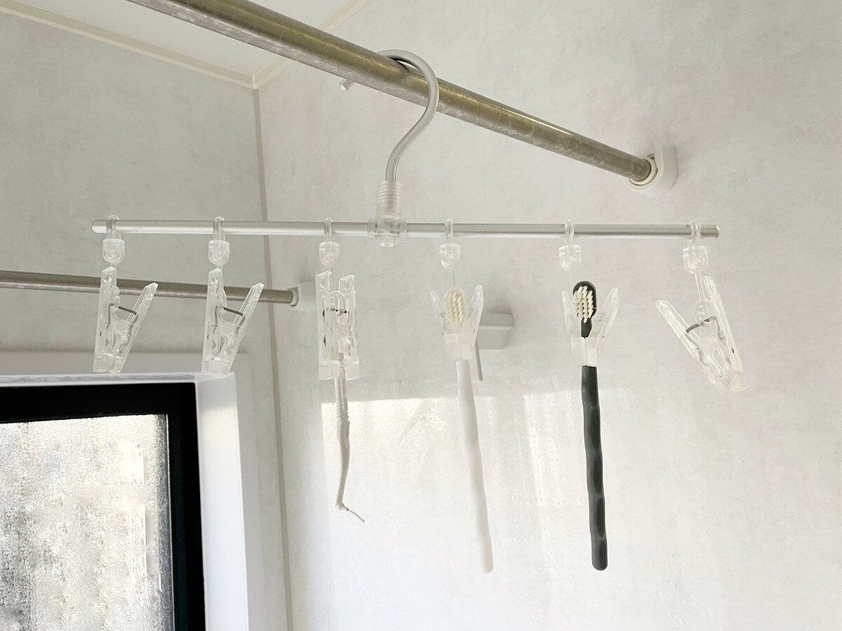 ハブラシスタンドのヌメリとさよなら〜！ハブラシの収納方法