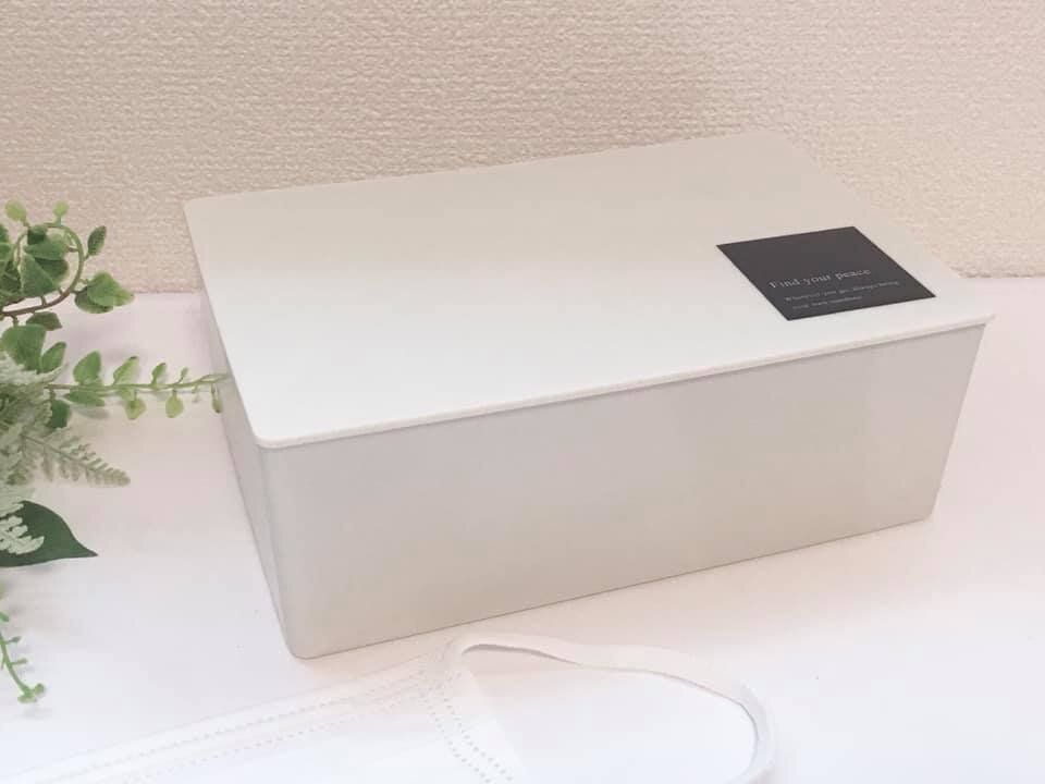 マスクボックスだけどソレ以外の使い方も充実！3COINSのマスクボックスはデザインも機能性も抜群