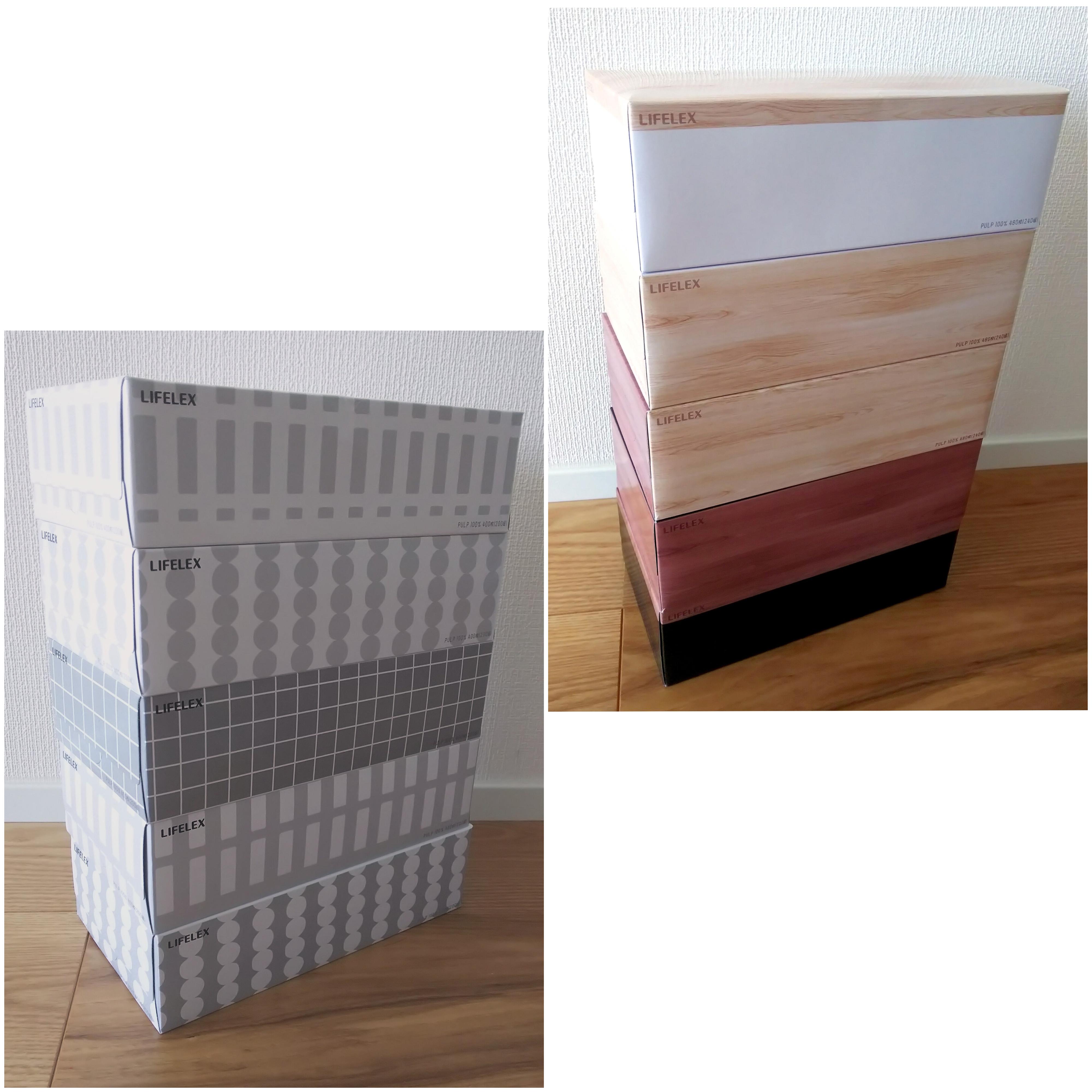 【北欧風に木目風…】部屋ごとに使い分けできるボックスティッシュがスゴすぎた！