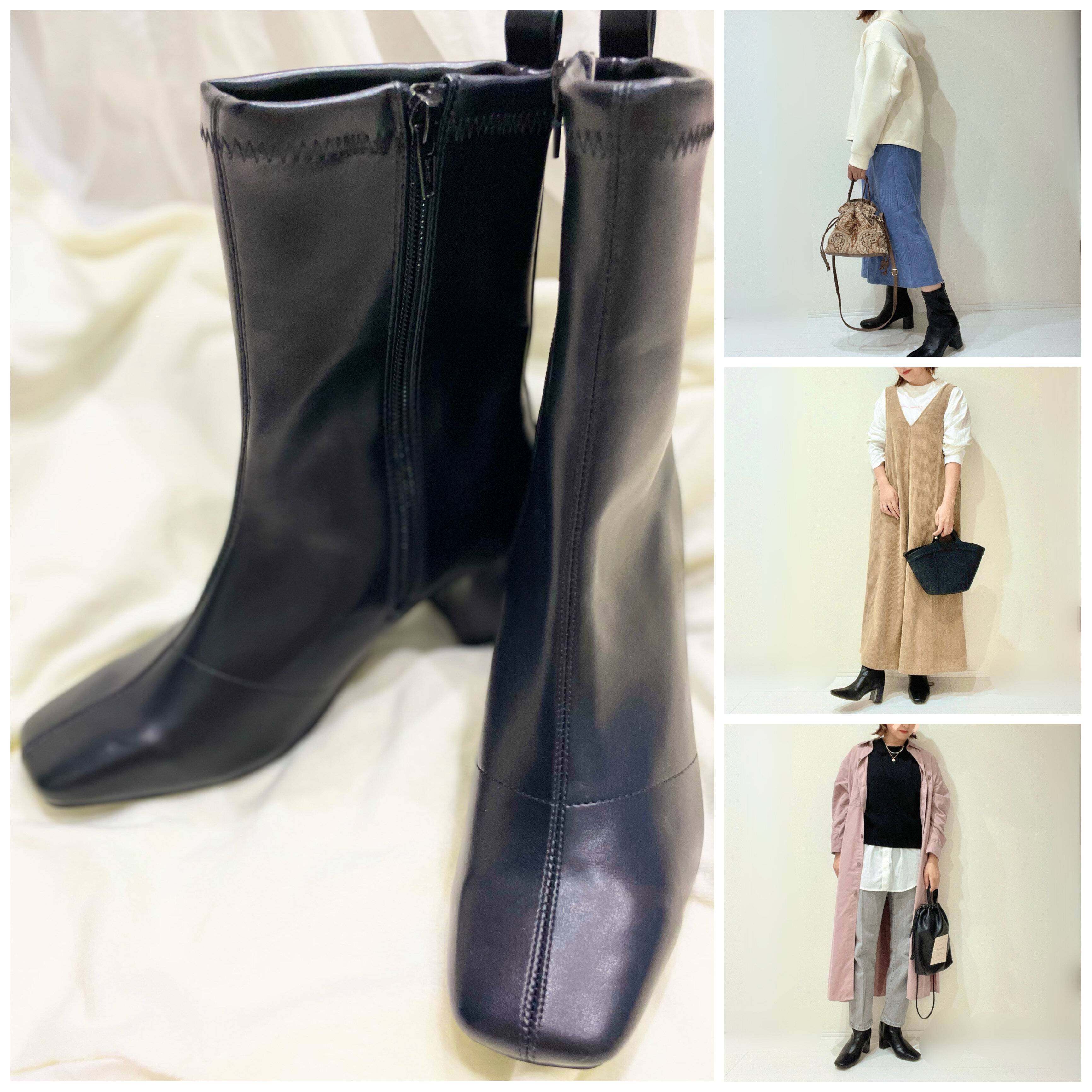 【しまむら】プチプラなのに機能性バツグン＆高見え具合に驚き！！teraさんコラボのハーフブーツ