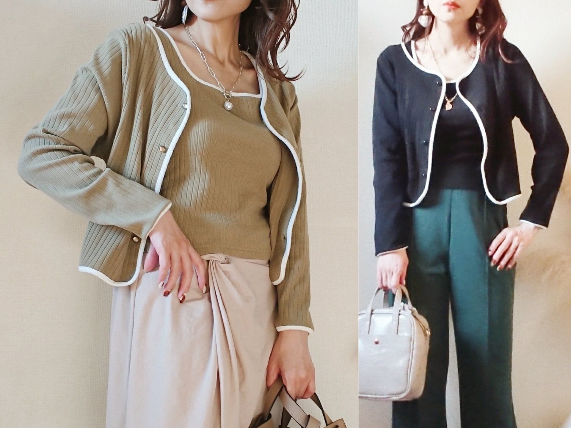 しまむら×ViViコラボが神！タンクとカーデのセットで1419円でいいの！？