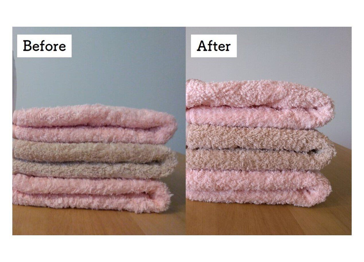 「ごわつきタオル」が○○するだけで「ふわふわタオル」に生まれ変わる！　驚きの洗濯術