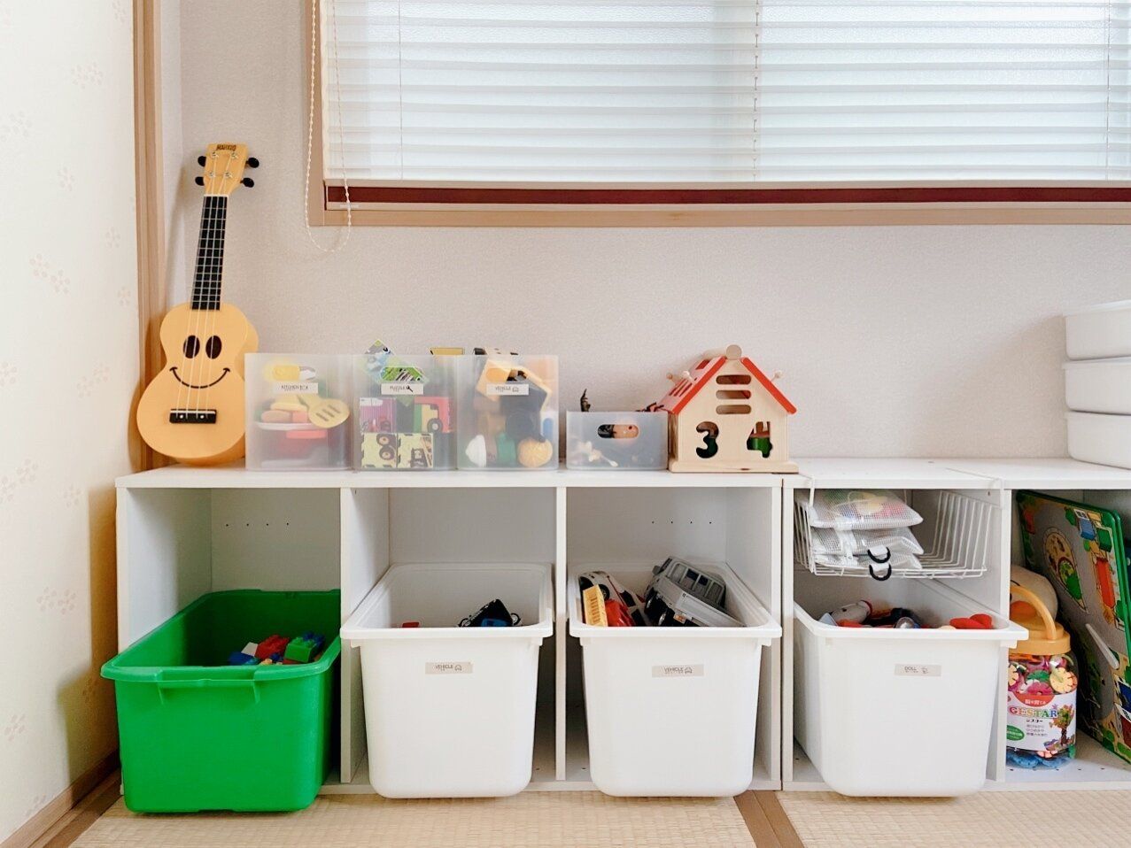 出しっぱなしでOK！子どもに片付けなさいと言わなくてよい収納の仕組み