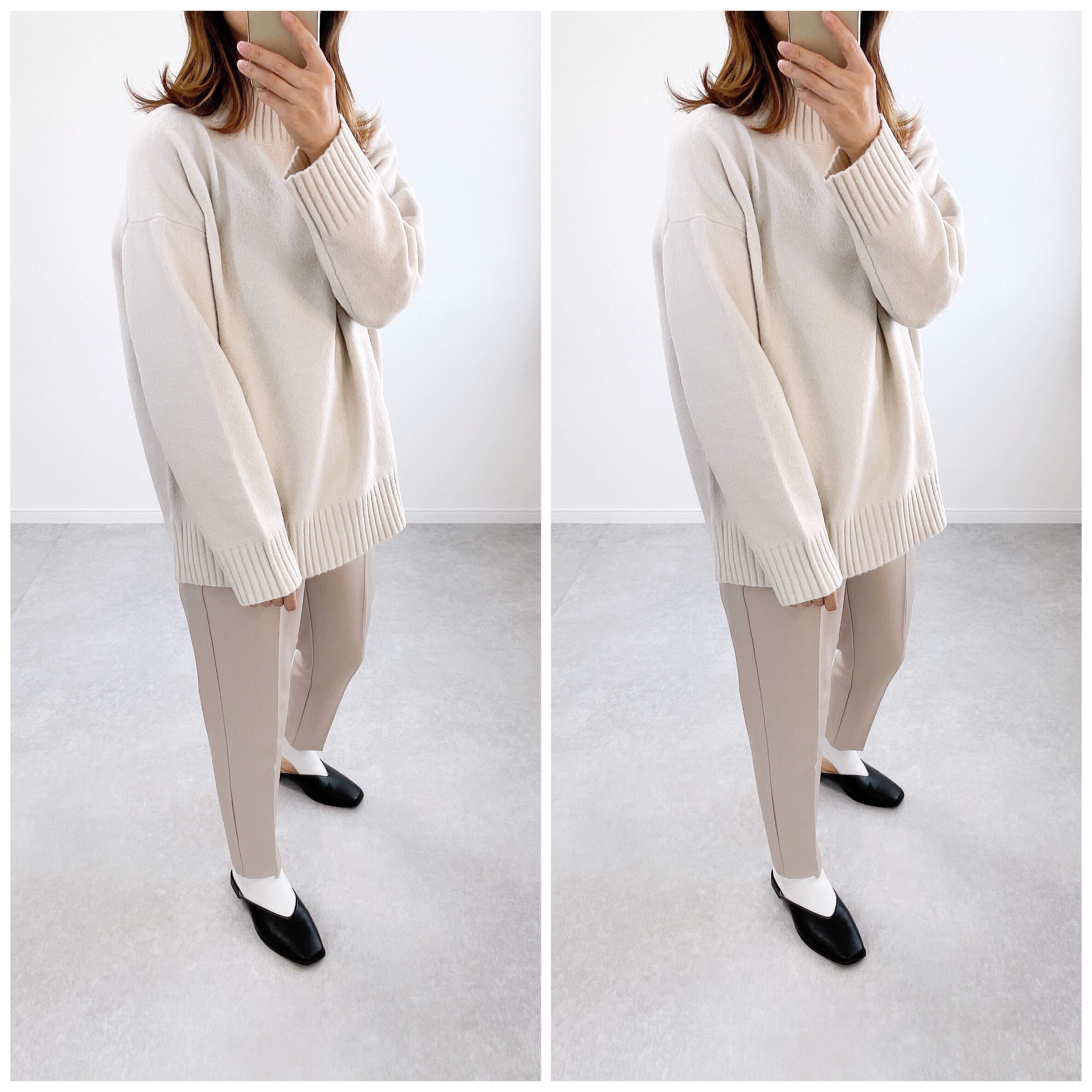 【GU】思わず声がでそうになったくらい感動！履くだけできれいめコーデが完成するGUの細見え美脚パンツ