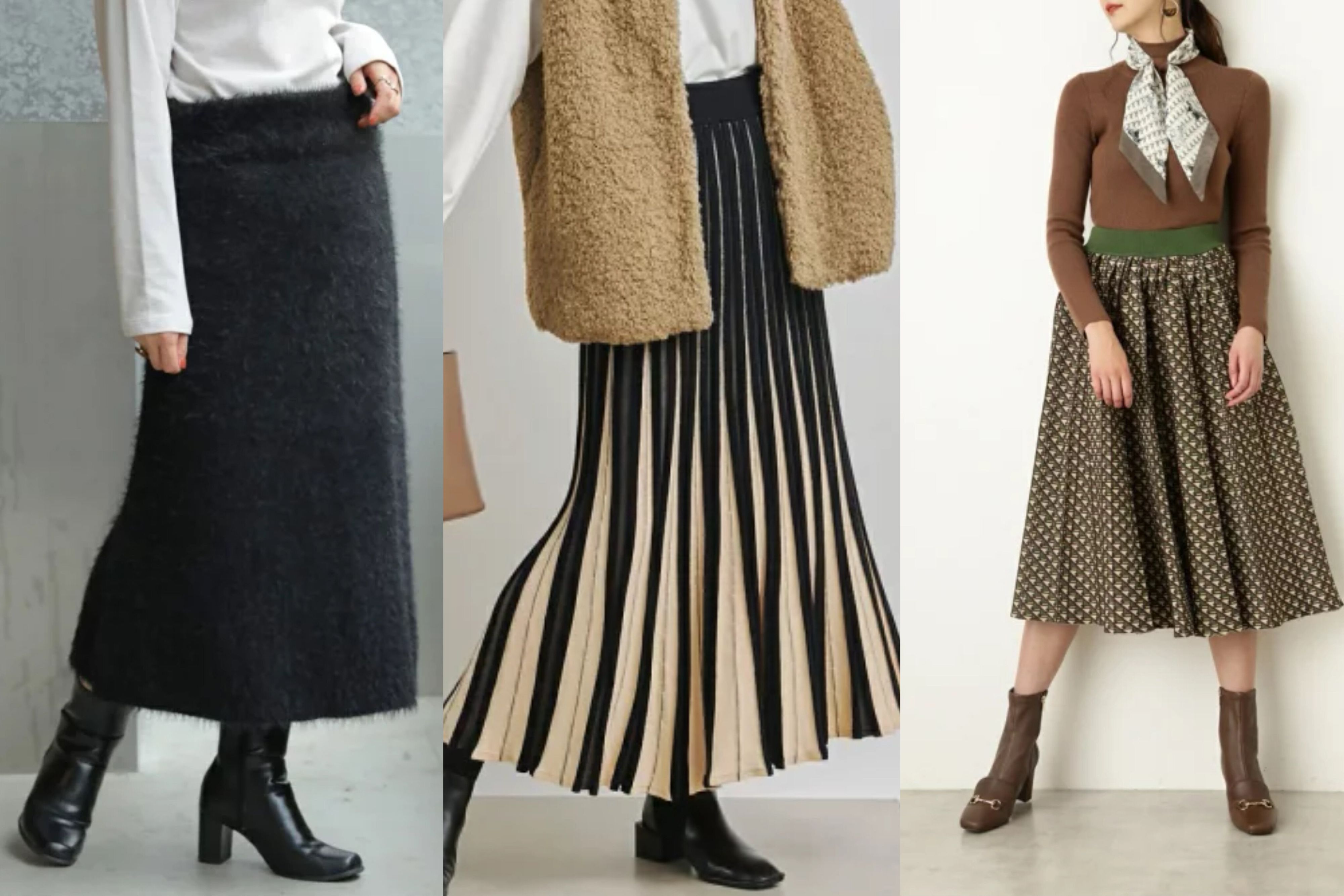 ふんわり大人かわいい！40代のニットスカートおすすめコーデ8選