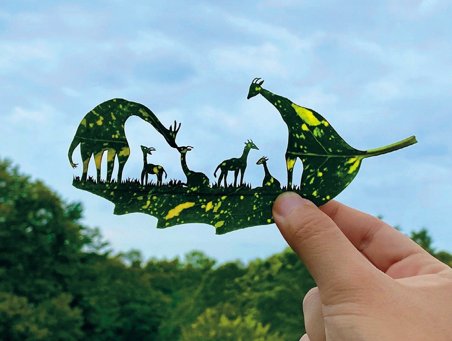 【10月のアクション】個性を認め合うSDGs　ADHDで毎日怒られてばかりいた僕が〝葉っぱ切り絵アート〞に出合って自由になれたワケ