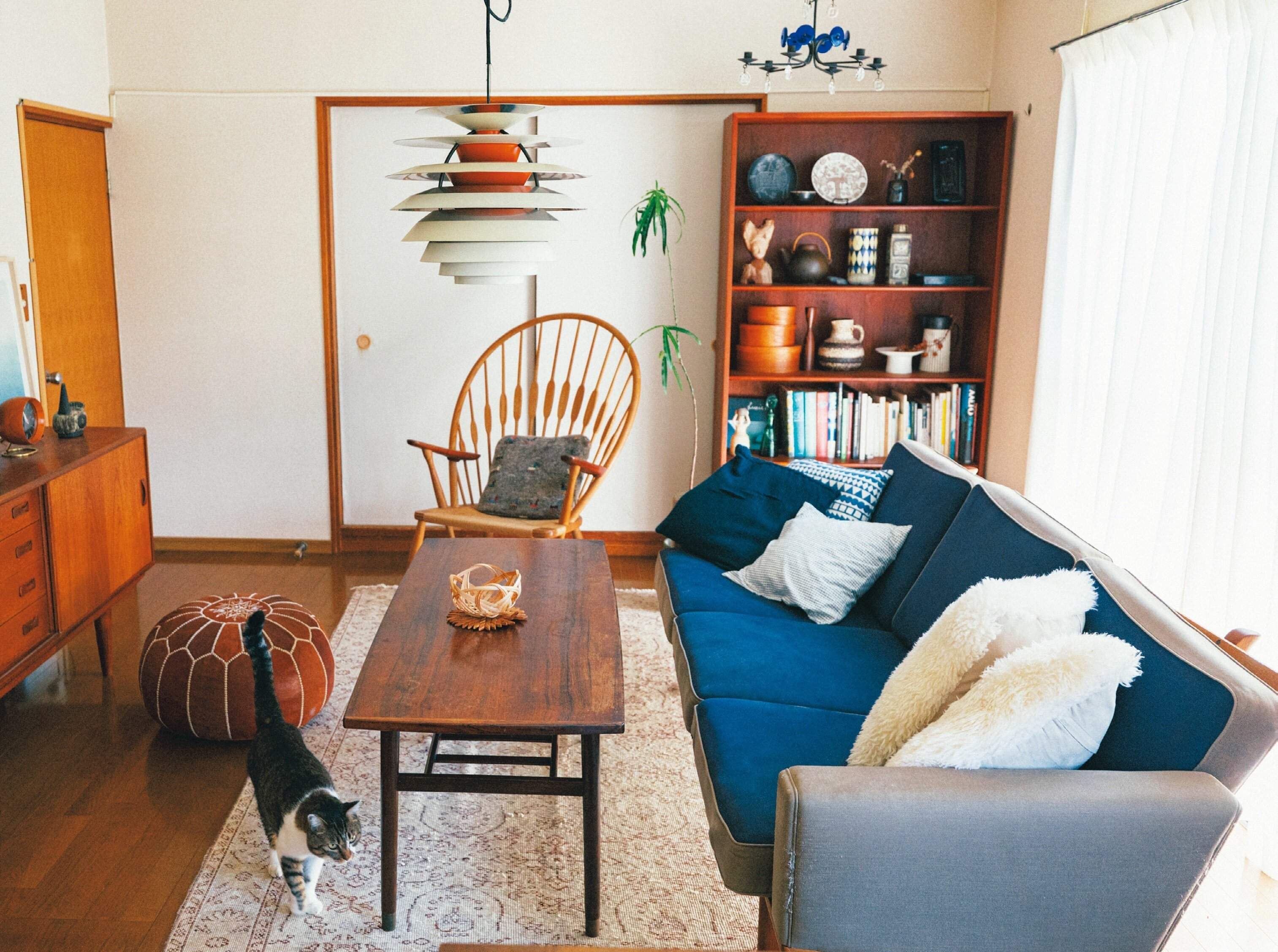 好きな物は”見せる”実用品は”隠す”でメリハリをつけて居心地のいい空間に！