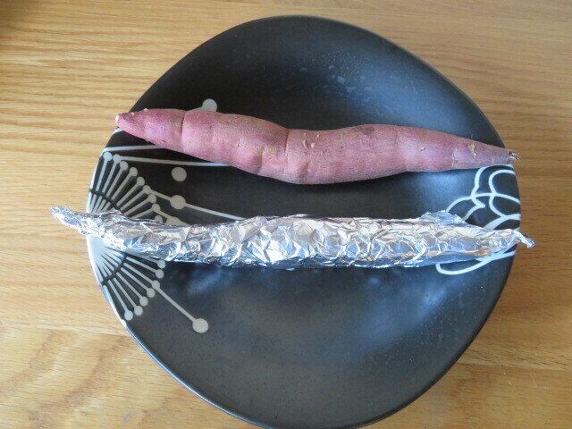 焼き芋の焼き方はアルミあり？なし？おいしさを食べ比べました