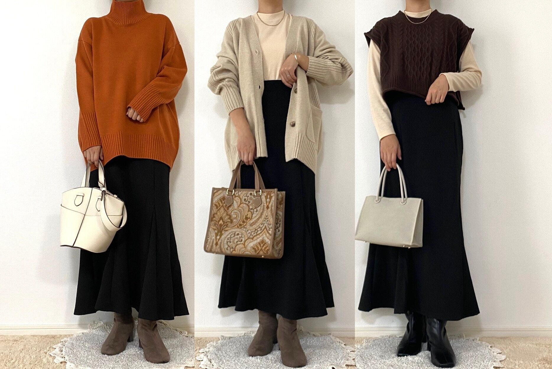 【しまむら】1089円のマーメイドスカート！細見えなのにストレッチで着心地も楽ちん！