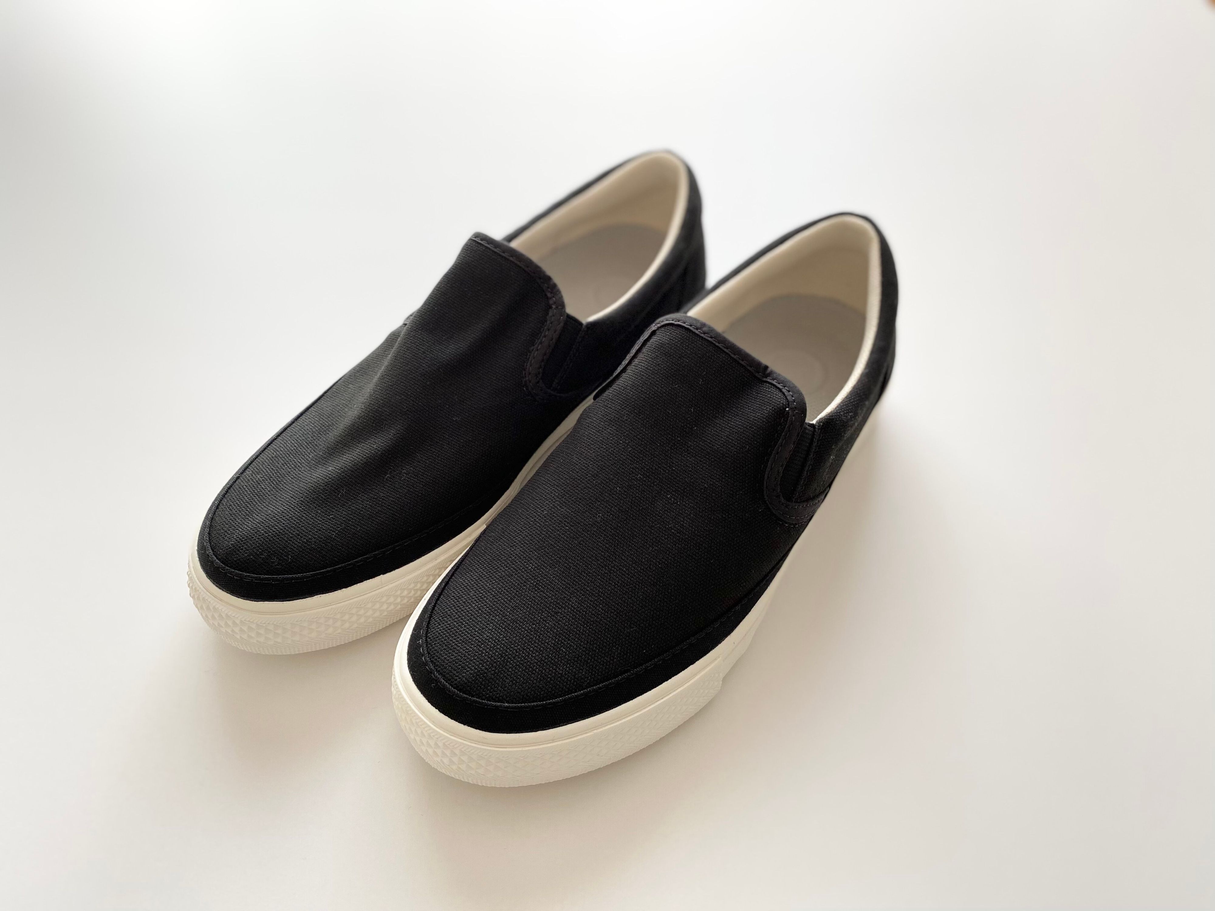 もうこれしか履けない！【無印良品】のスリッポンが別格コスパ高