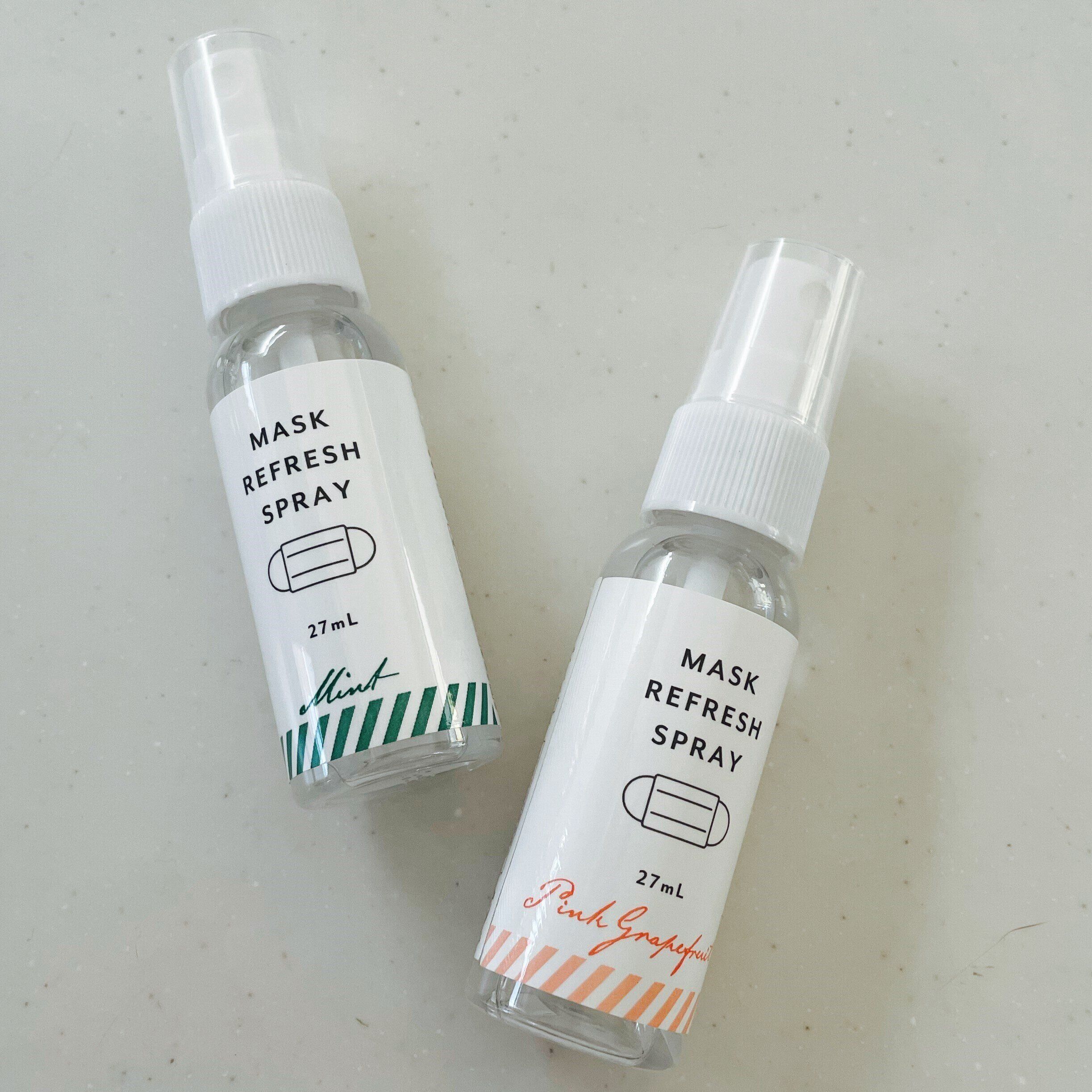 【キャンドゥ】マスクにシュッ！でリフレッシュ！さわやかな香りで癒やされて