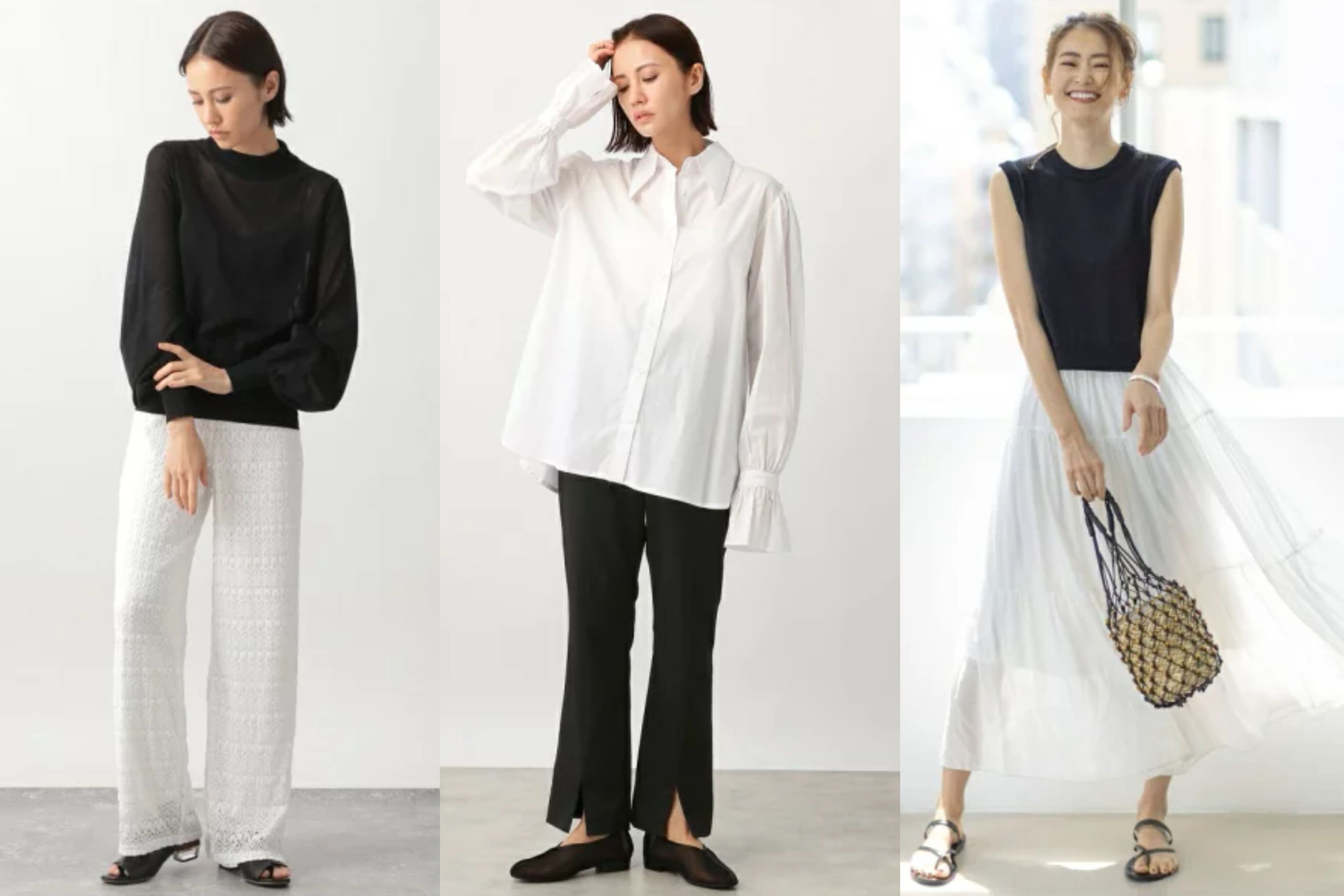 40代にこそ似合う！1年を通して使えるおすすめモノトーンコーデ7選