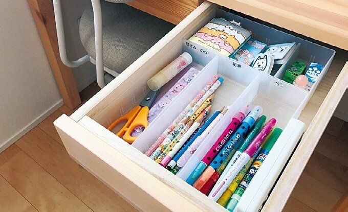 片づけが苦手な子には引き出しの中まで徹底ラベリング！すぐ片づく達人たちの収納のヒミツ