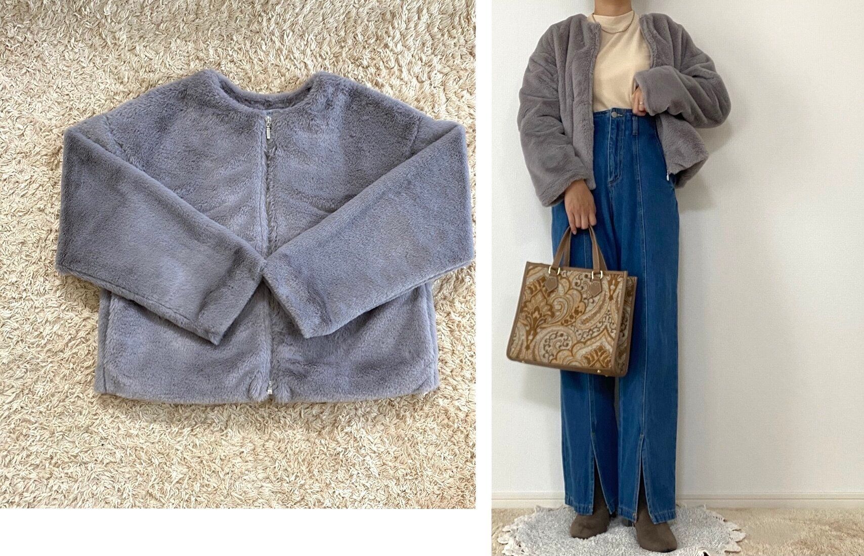 【しまむら】アウターではあり得ない衝撃価格！1,650円のファージャケットが高見えすぎる