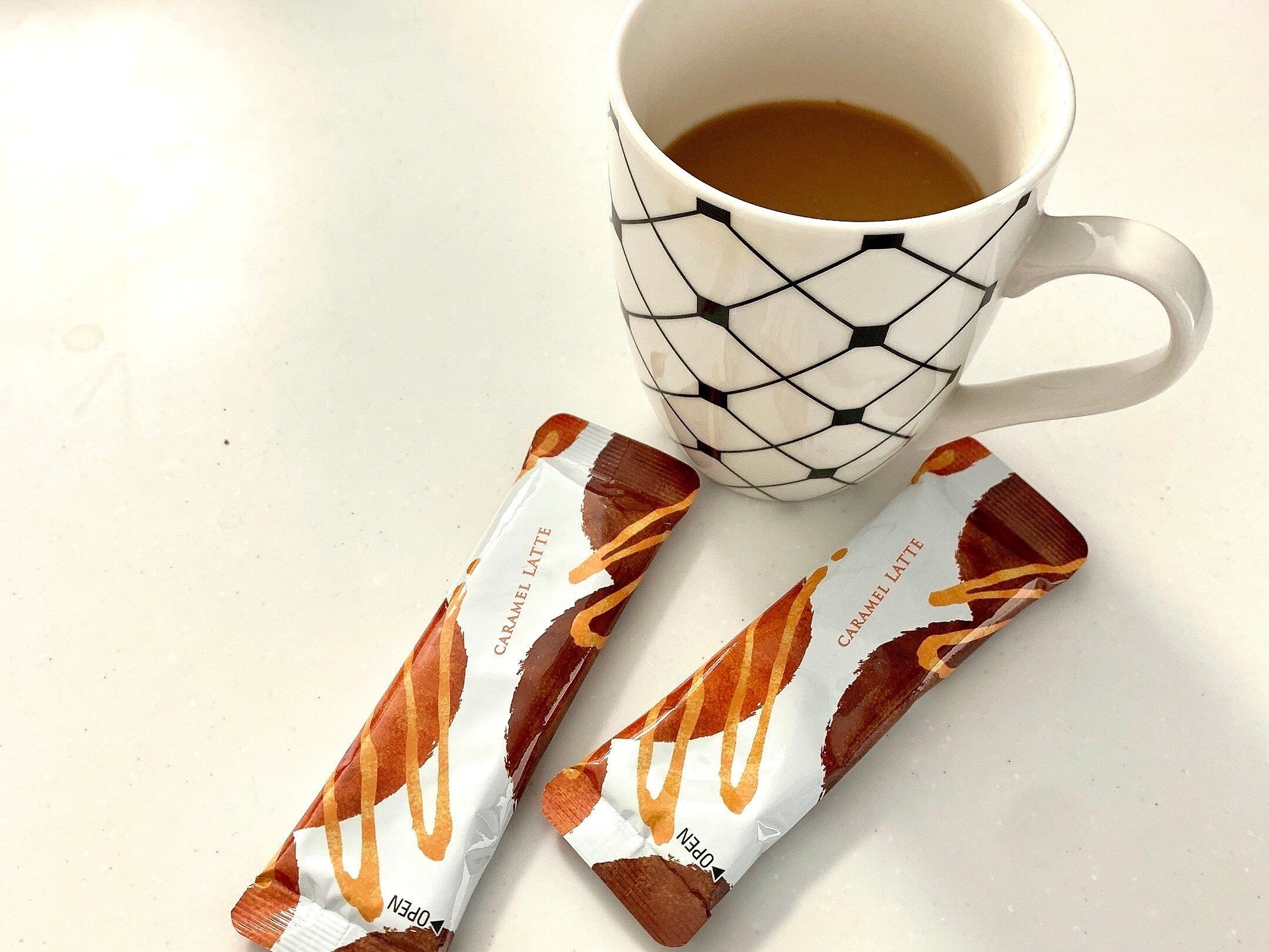 【西友】みなさまのお墨付きキャラメルラテでホッと一息